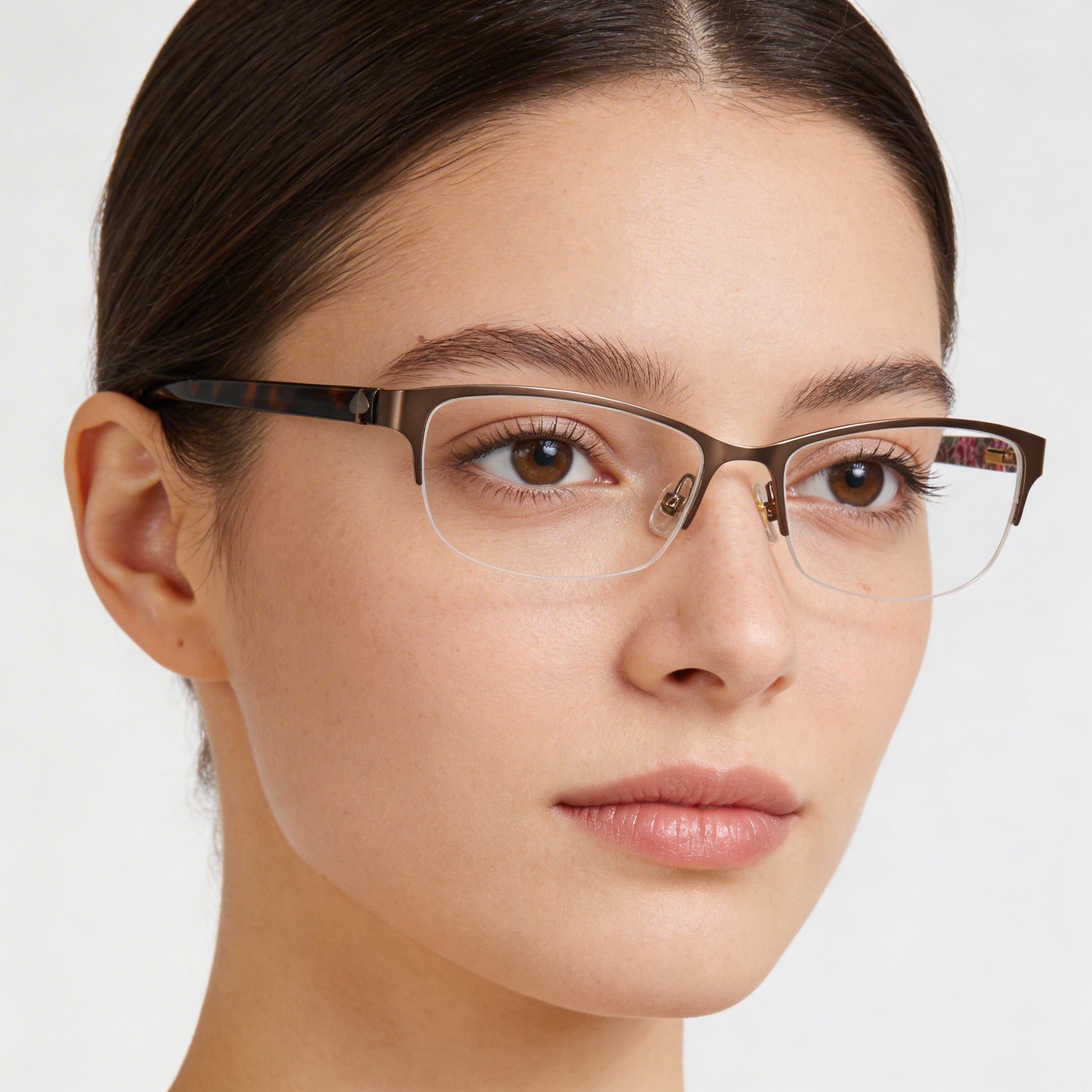 Kate Spade New York Marnie Women's Havana Non Polarized Polycarbonate Lens Alloy Steel Frame Sunglasses 53mm, Photo 4
