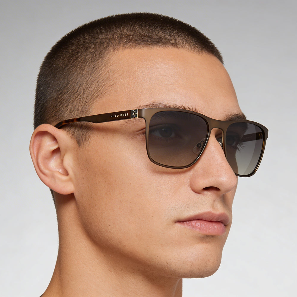 David Beckham Db 1018 Gafas de sol modernas para hombre con montura de acetato y lentes verdes de policarbonato 47-20-145 mm