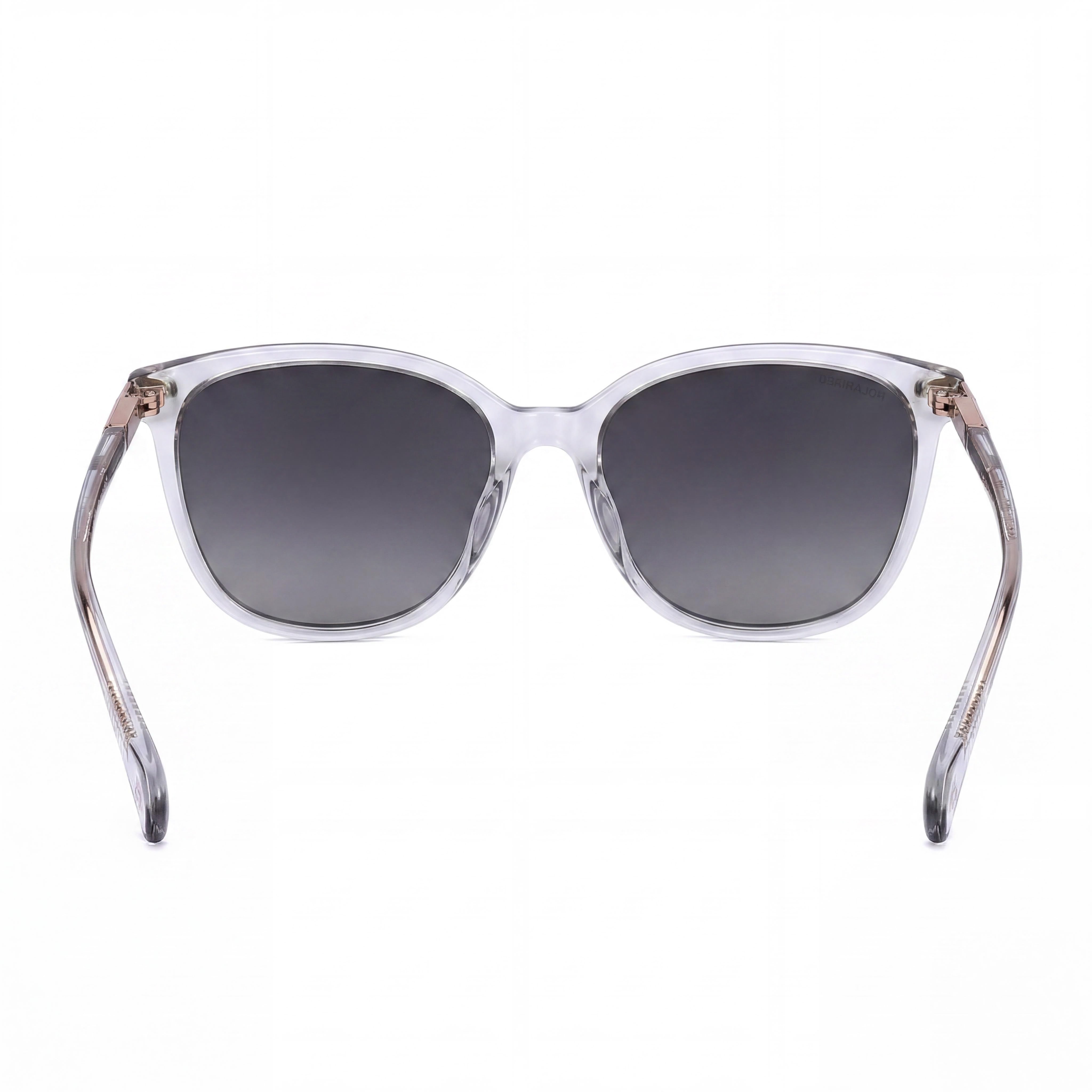 rag & bone Rnb1035s Women's Crystal Bronze Plastic Acetate Sunglasses with Gray Gradient Lenses and UV Protection 55mm, Photo 4