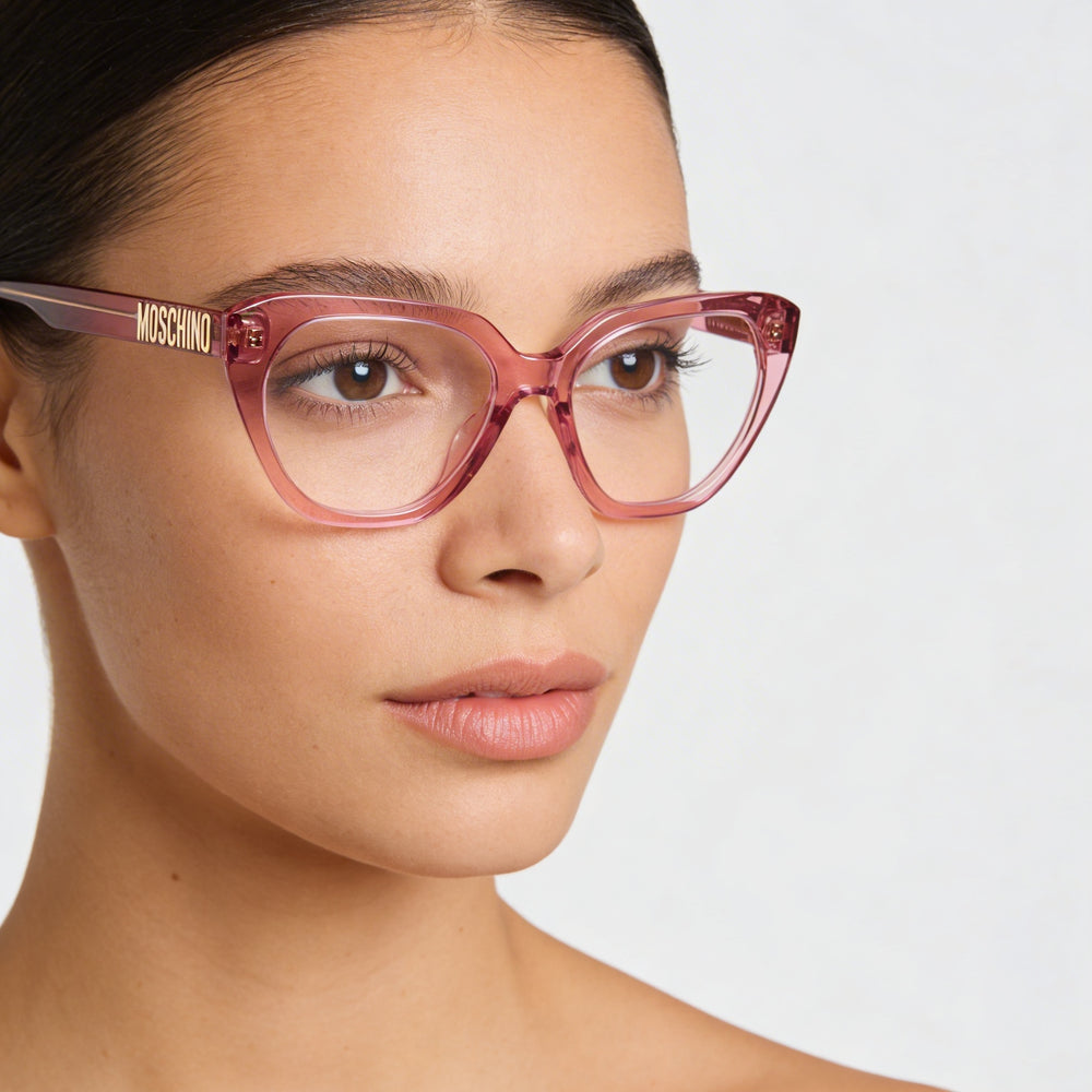 Gafas de sol Moschino Modern para mujer con montura de acetato en color fucsia y lentes no polarizadas de 51 mm