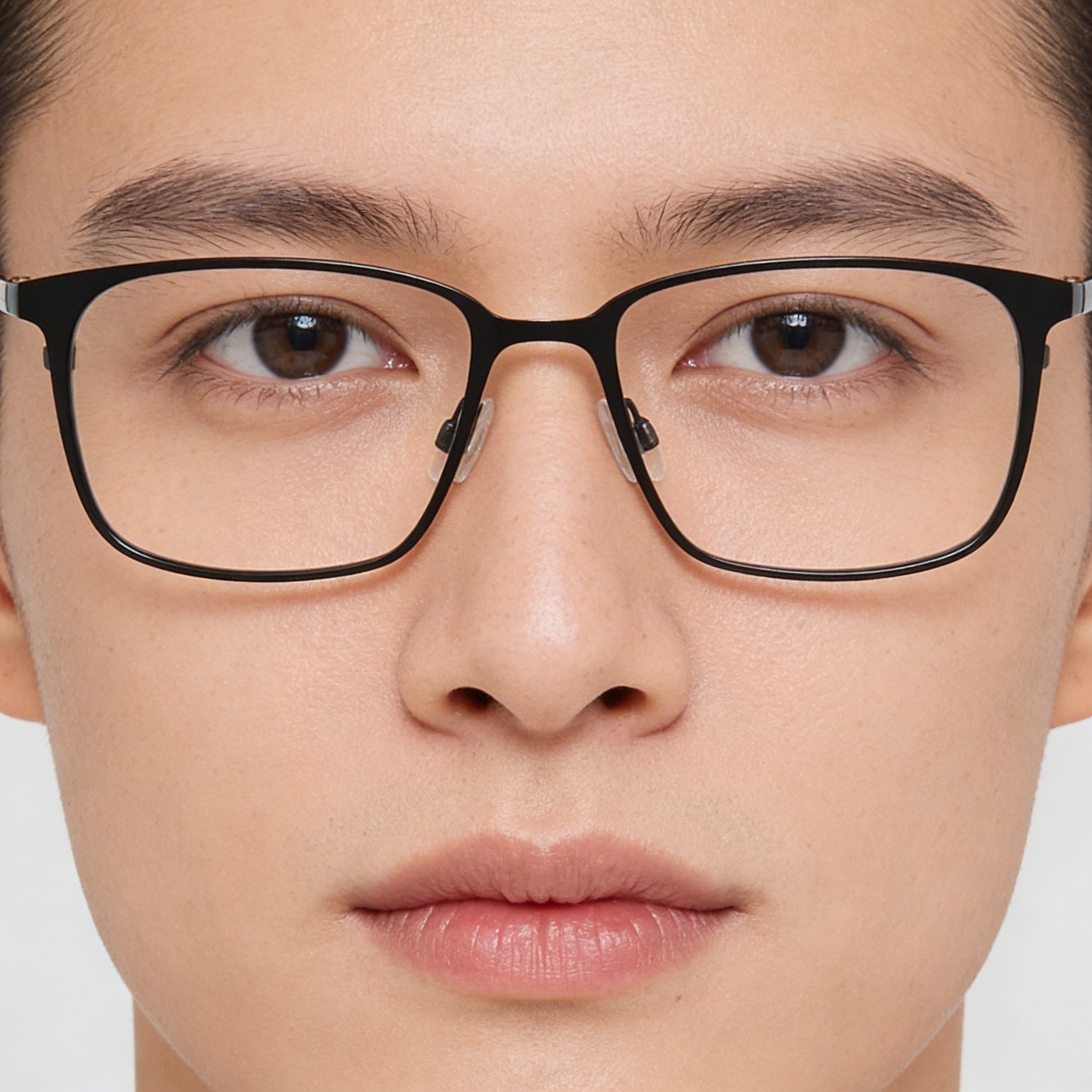 Flexon E1159 Unisex Acetate Matte Black Eyeglasses 54-18-145, Photo 5
