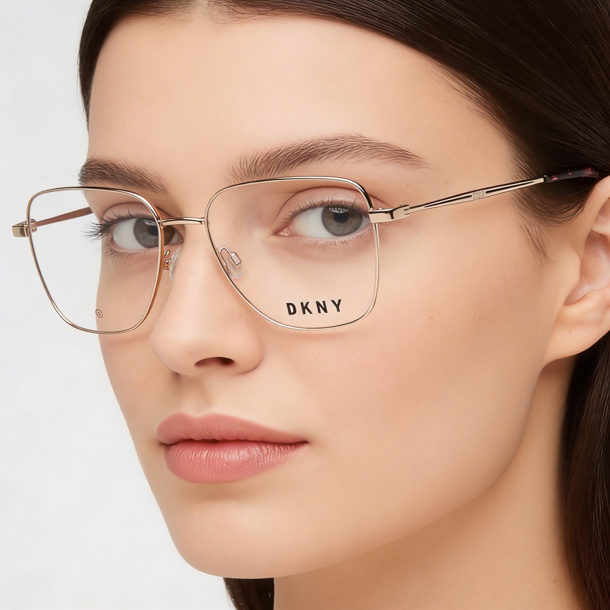 Gafas de sol de propionato DKNY Dk1031 para mujer, oro rosa 54 mm, Photo 3