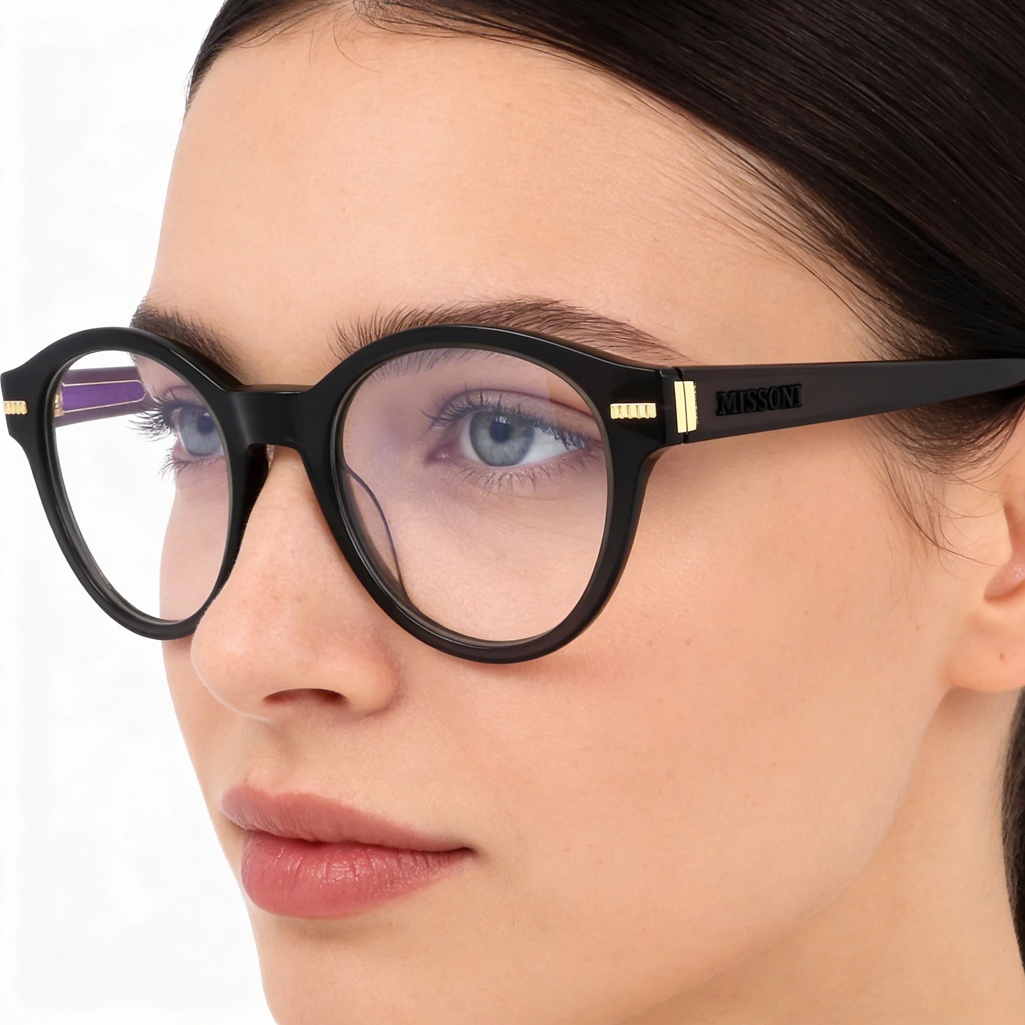 Missoni Modern MIS 0050 Women's Acetate Grey Non-Polarized Eyeglasses 48-20-145, Photo 3