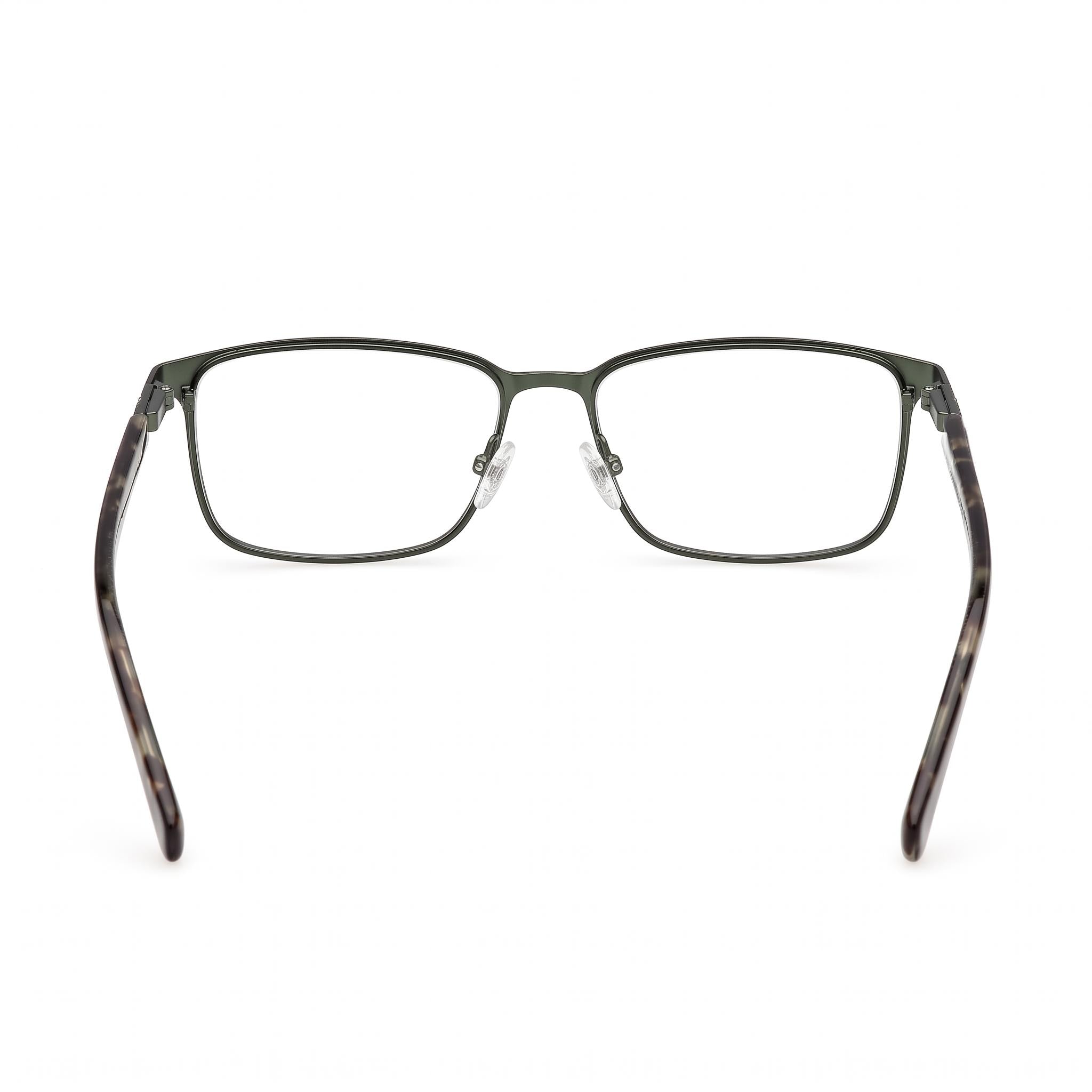 GUESS Gu50244 Unisex Metal Frame Eyewear featuring Matte & Shiny Dark Green Finish, 55-16-145mm Size, Photo 4