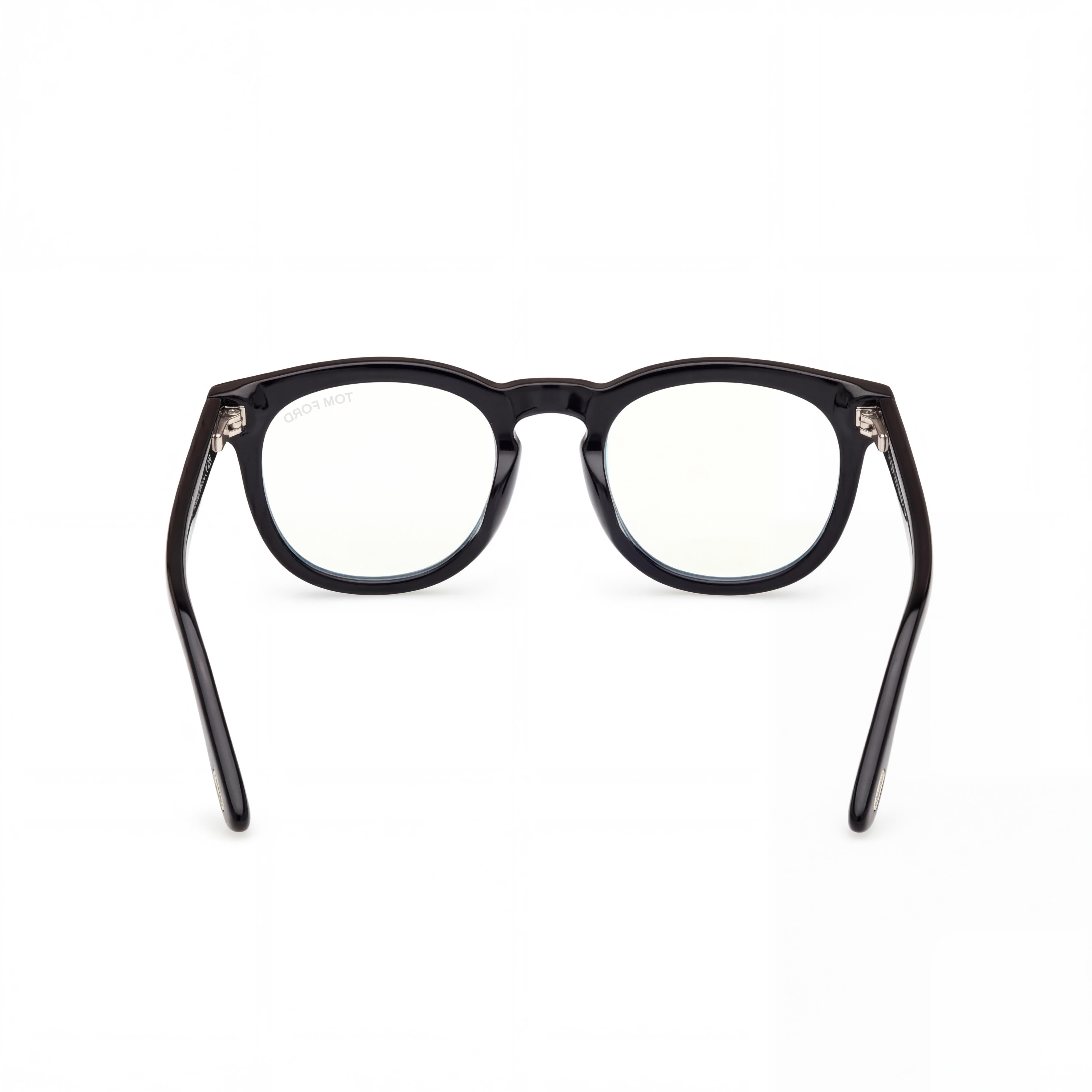 Tom Ford Ft5993-b Unisex Tortoise Shiny Black Smoke Frame Black Lens 50-21-145, Photo 4