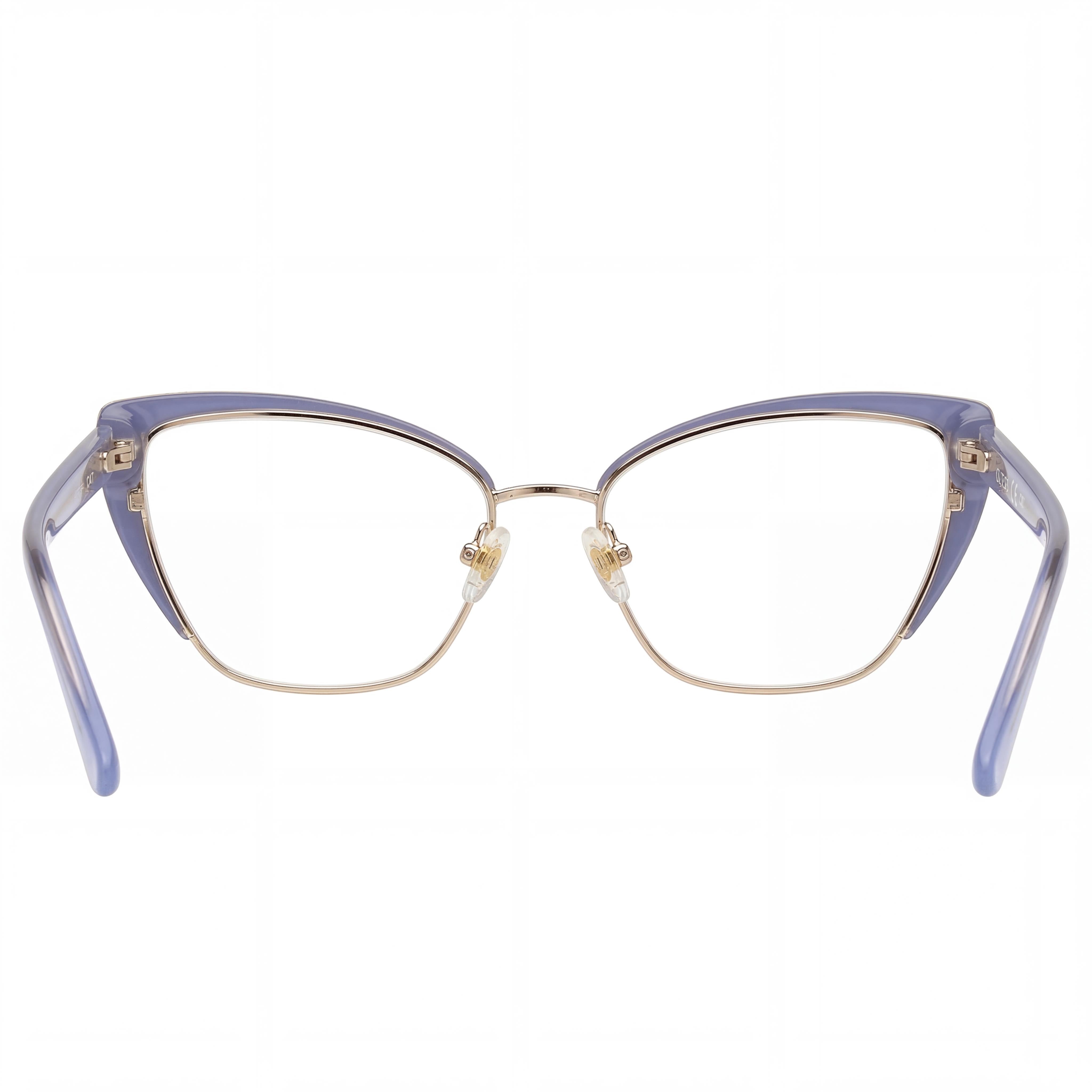 Gafas de sol Guess para mujer con montura metálica azul mate y lentes multicolor compuestas, talla 2-16-145, Photo 3