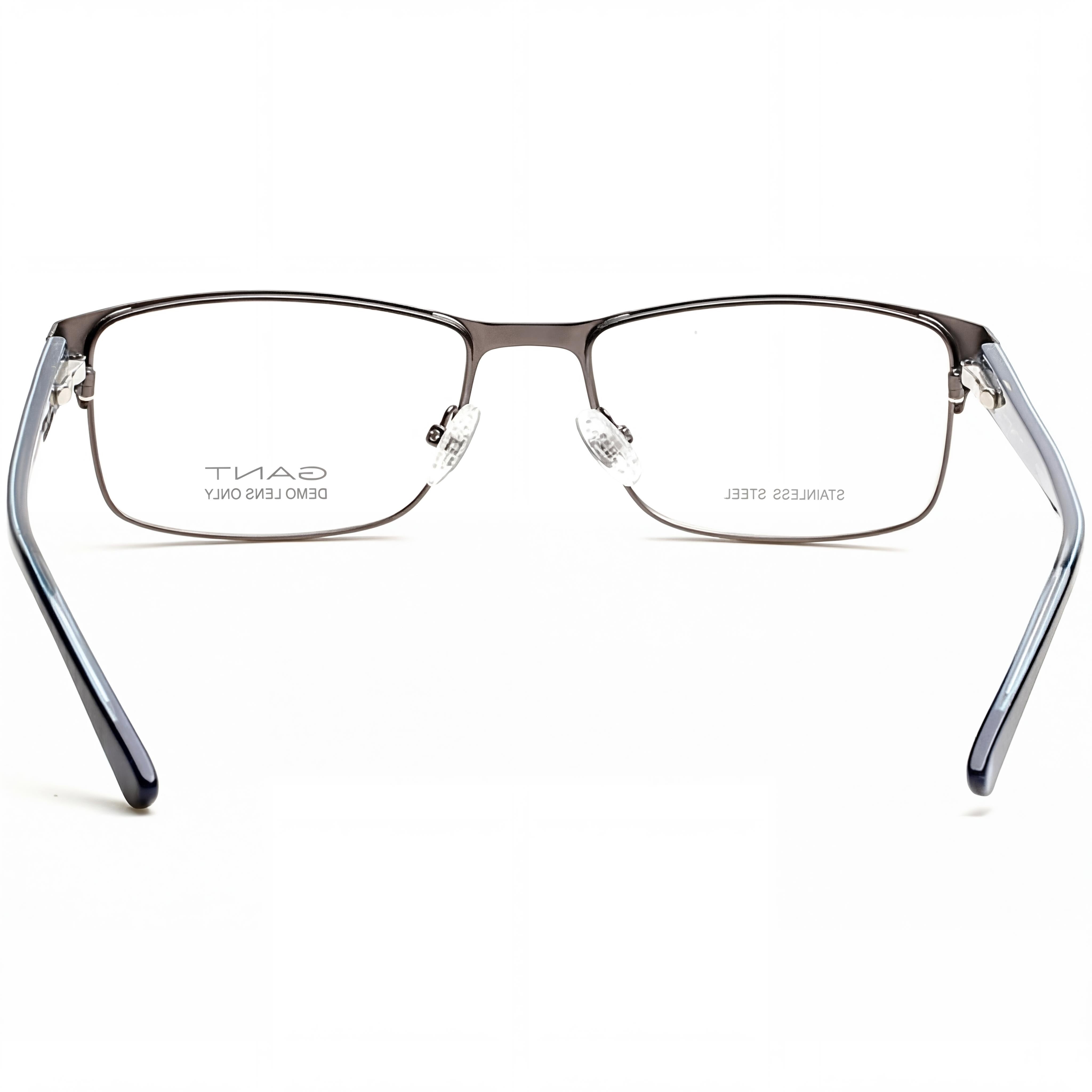 Gafas unisex GANT modelo Ga3084 con montura metálica en color negro plomizo mate, ancho de lente de 55 mm, Photo 2