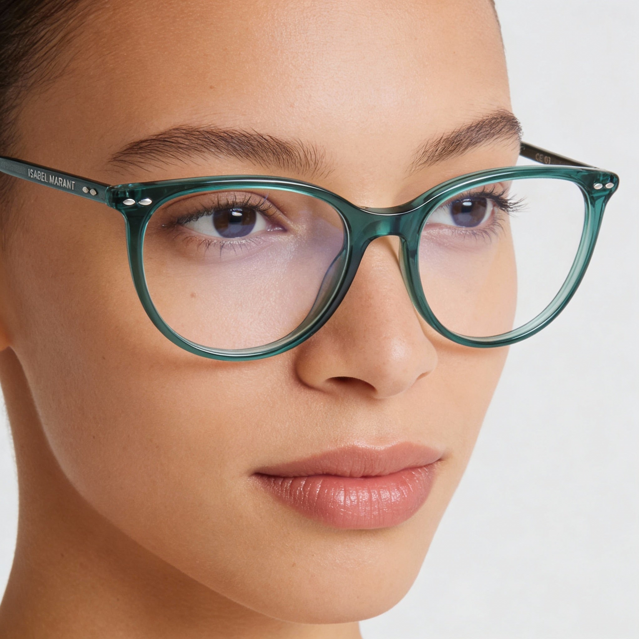 Isabel Marant Im 0023 Unisex Modern Acetate Non-polarised Teal 51mm, Photo 4