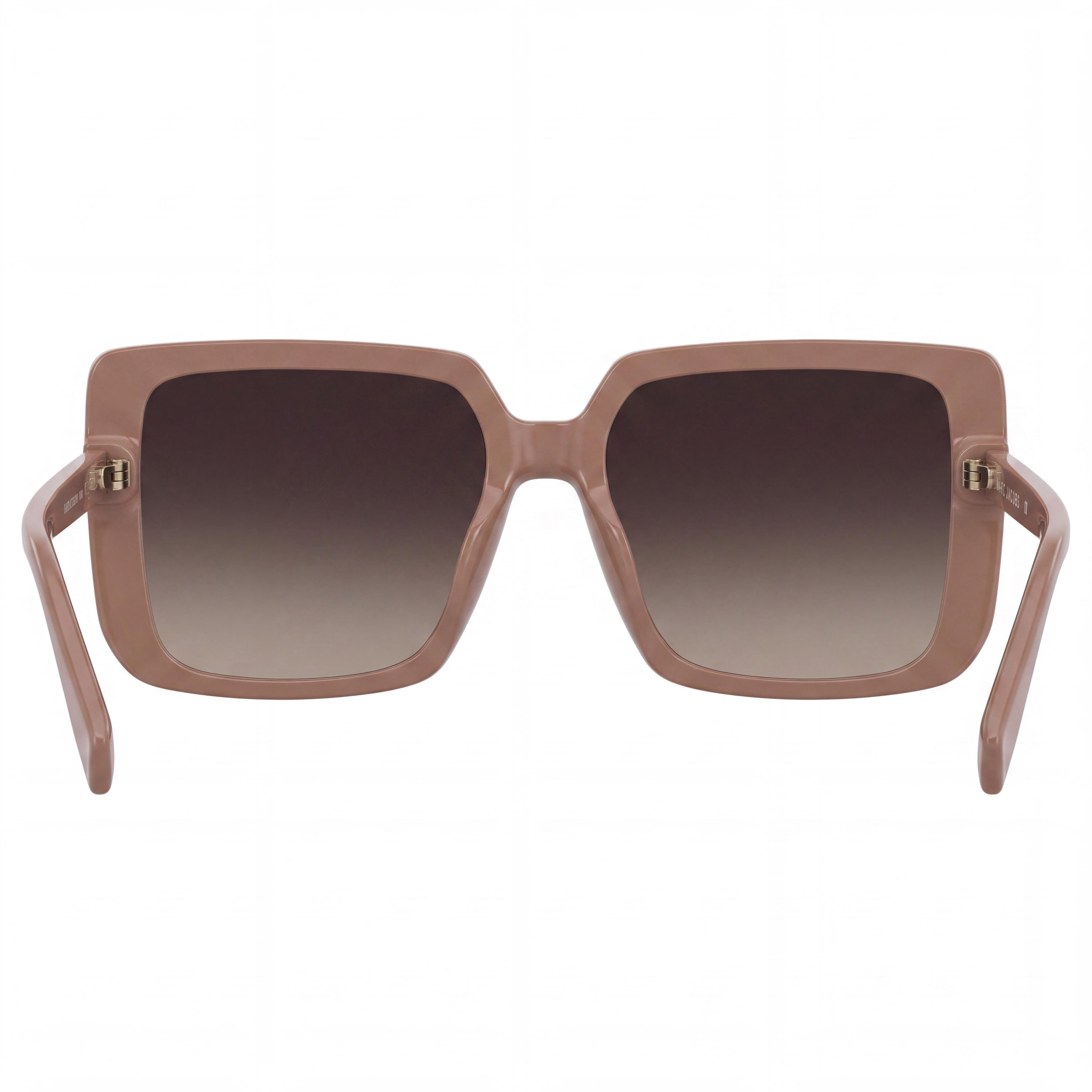 Gafas de sol clásicas Marc Jacobs para mujer con montura beige y lentes no polarizadas, puente 16 mm, patilla 145 mm, Photo 3