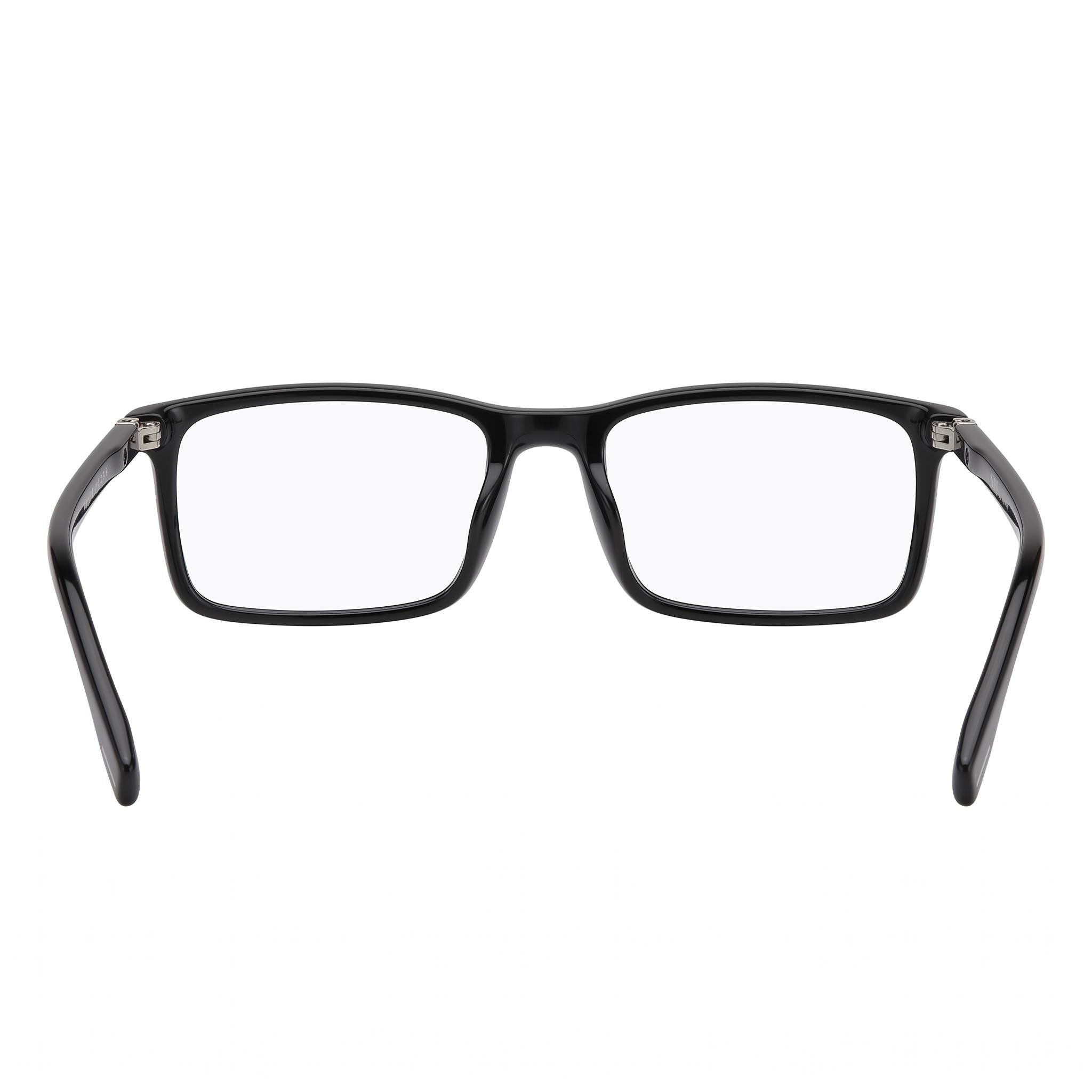 Hugo Boss 0680/IT Men's Black Plastic Rectangular Full Rim Prescription-Ready Eyeglasses 55-16-145, Photo 3