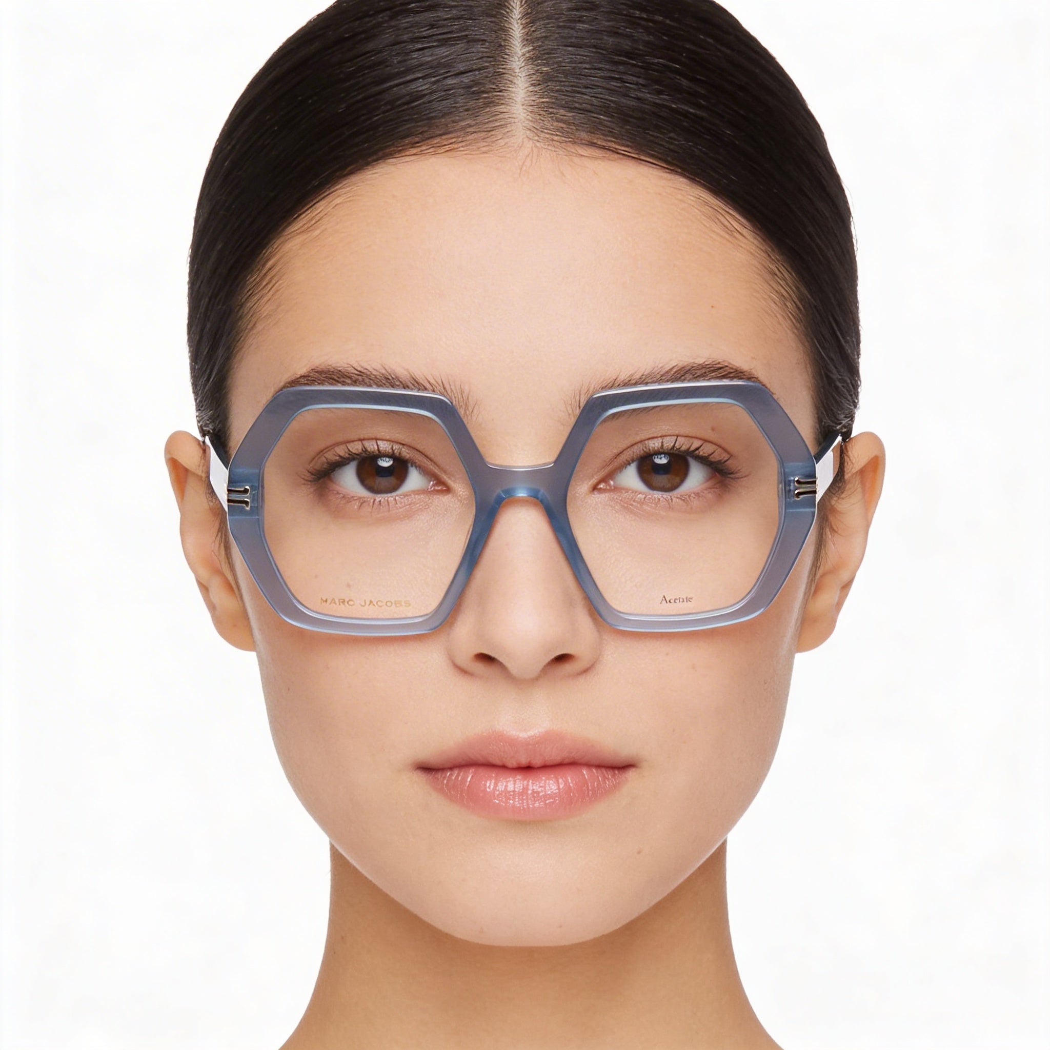 Marc Jacobs MJ 1077 Women's Eyewear, Multicolored Acetate, 51mm, Photo 5