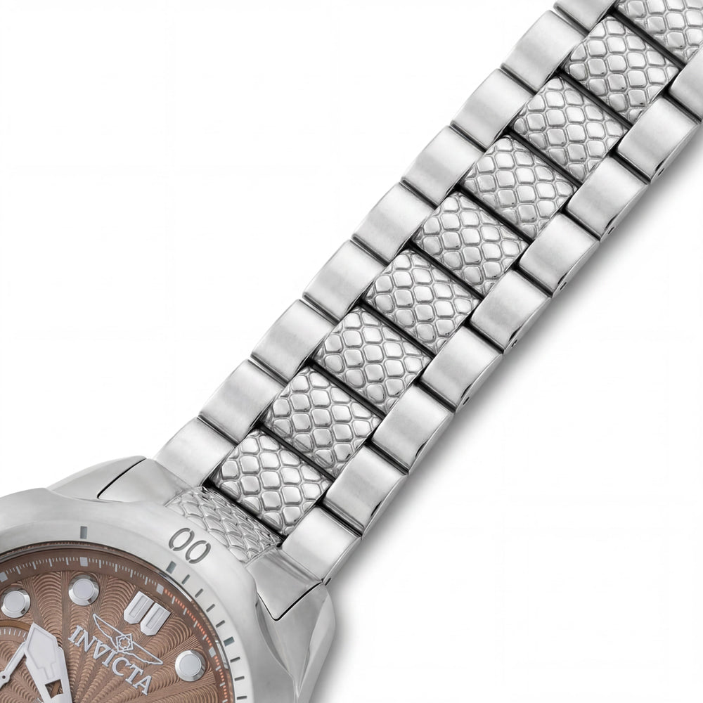 Reloj Invicta Racing 47751 Cronógrafo Unisex de Cuarzo, Acero Inoxidable, Esfera Marrón, 45mm