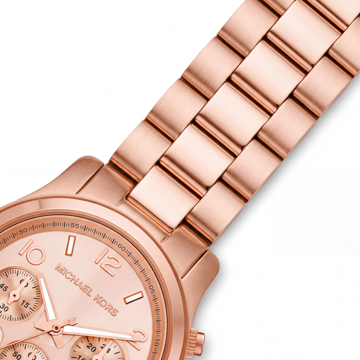 Michael Kors Women's Runway Collection MK7324 Rose Gold Stainless Steel Chronograph Quartz Watch 38mm, Photo 2