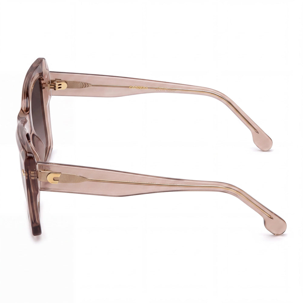 Carrera 3046/S Contemporary Women's Multicolour Acetate UV Protection Sunglasses with Brown Shaded Lenses 54mm