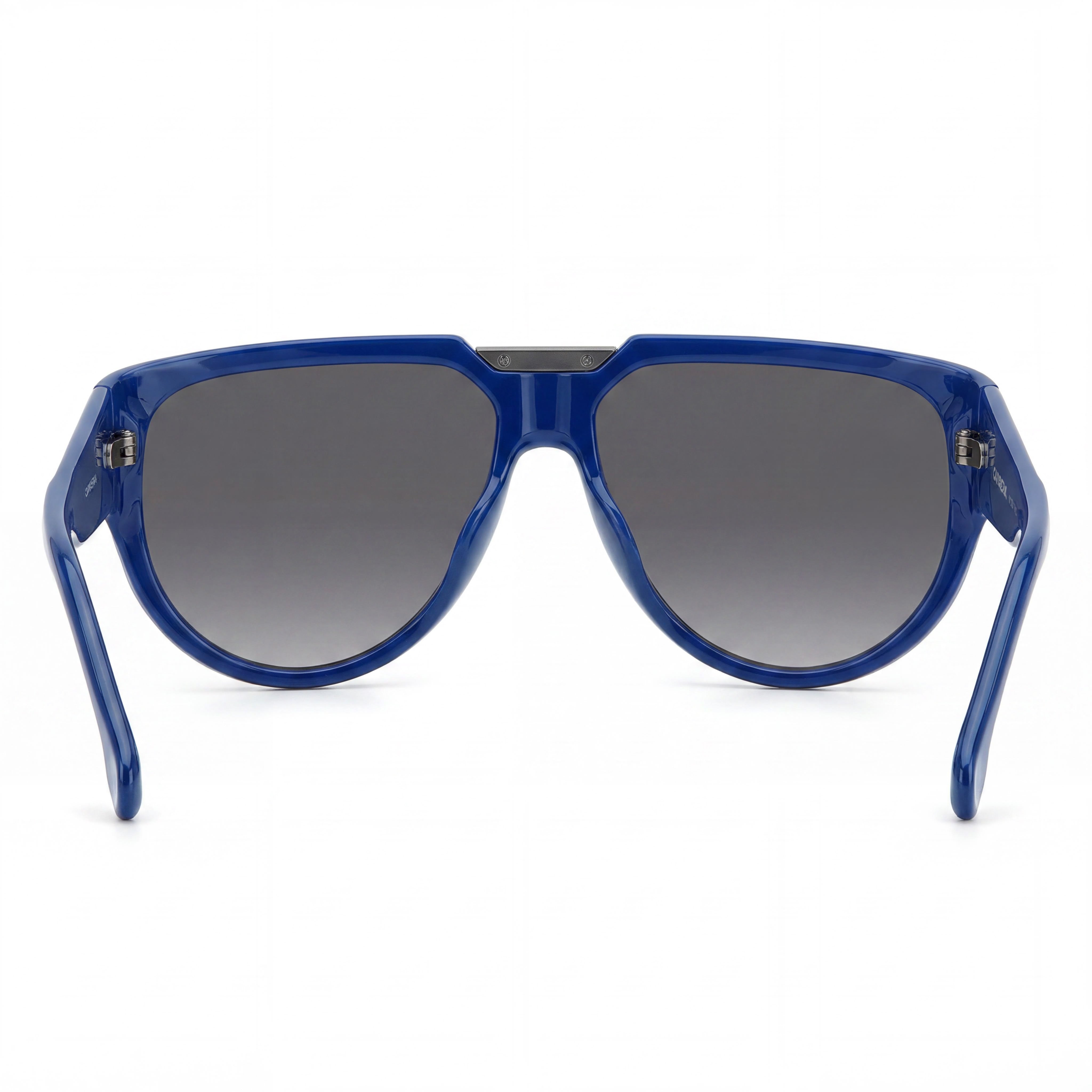 Carrera Contemporary Unisex Blue Grey Shaded Injection Propionate UV Protection Non-Polarized Sunglasses 62mm, Photo 3