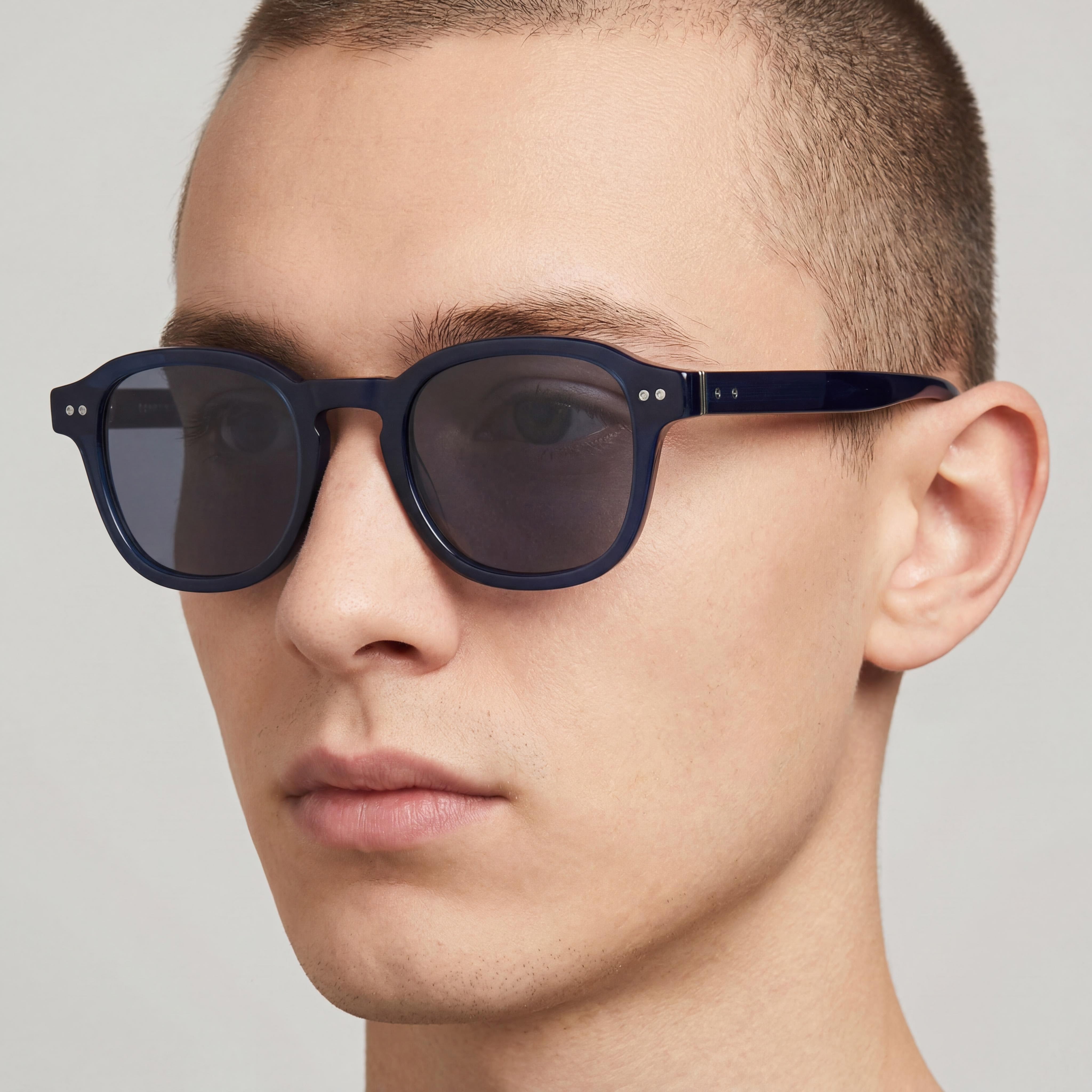 Gafas Tommy Hilfiger Th 2033 Modern Unisex ECO ACETATO Montura Azul Paladio Lentes Azules 48, Photo 3