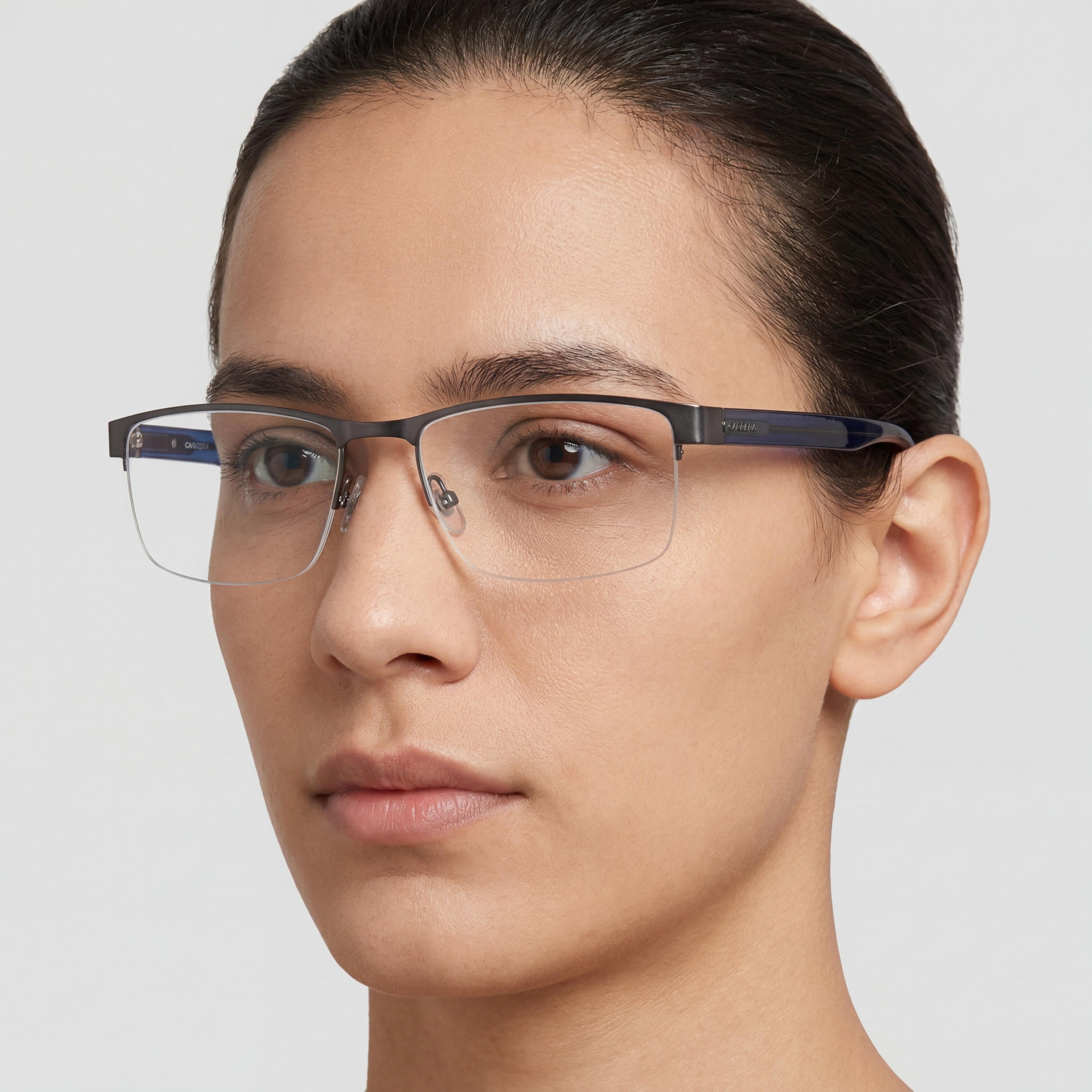 Carrera Modern Unisex Alloy Steel Matte Dark Ruthenium Non-Polarized UV Protected Glasses 58mm, Photo 4