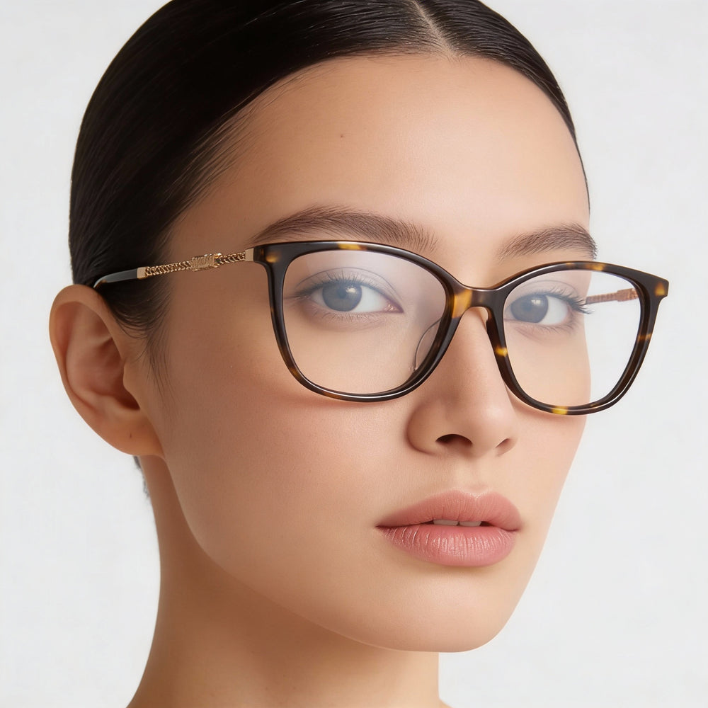 Gafas de sol Moschino Casual Havana de acetato para mujer, 54 mm