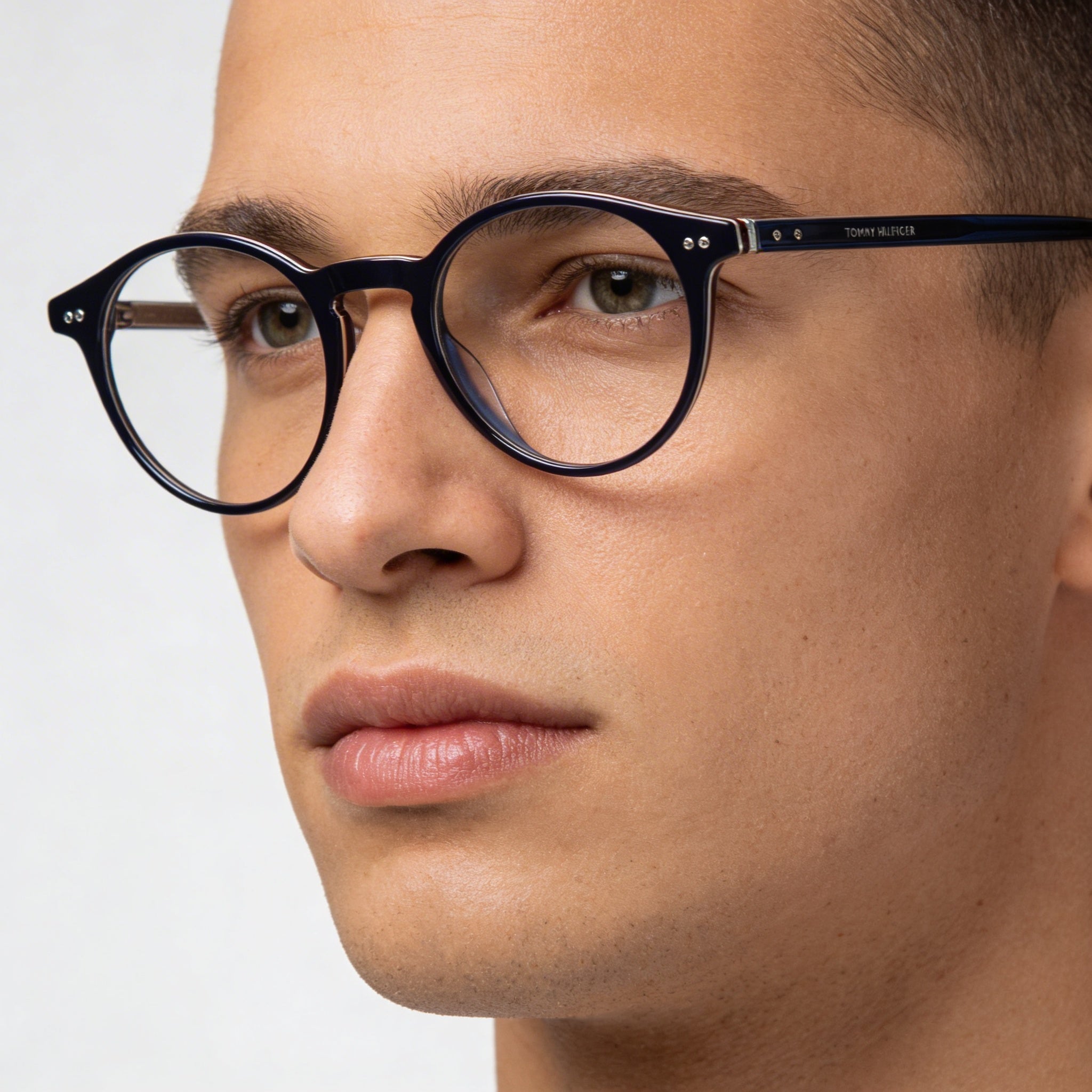 Gafas de sol Tommy Hilfiger Th 1813 para hombre, de plástico azul, 49 mm, Photo 5
