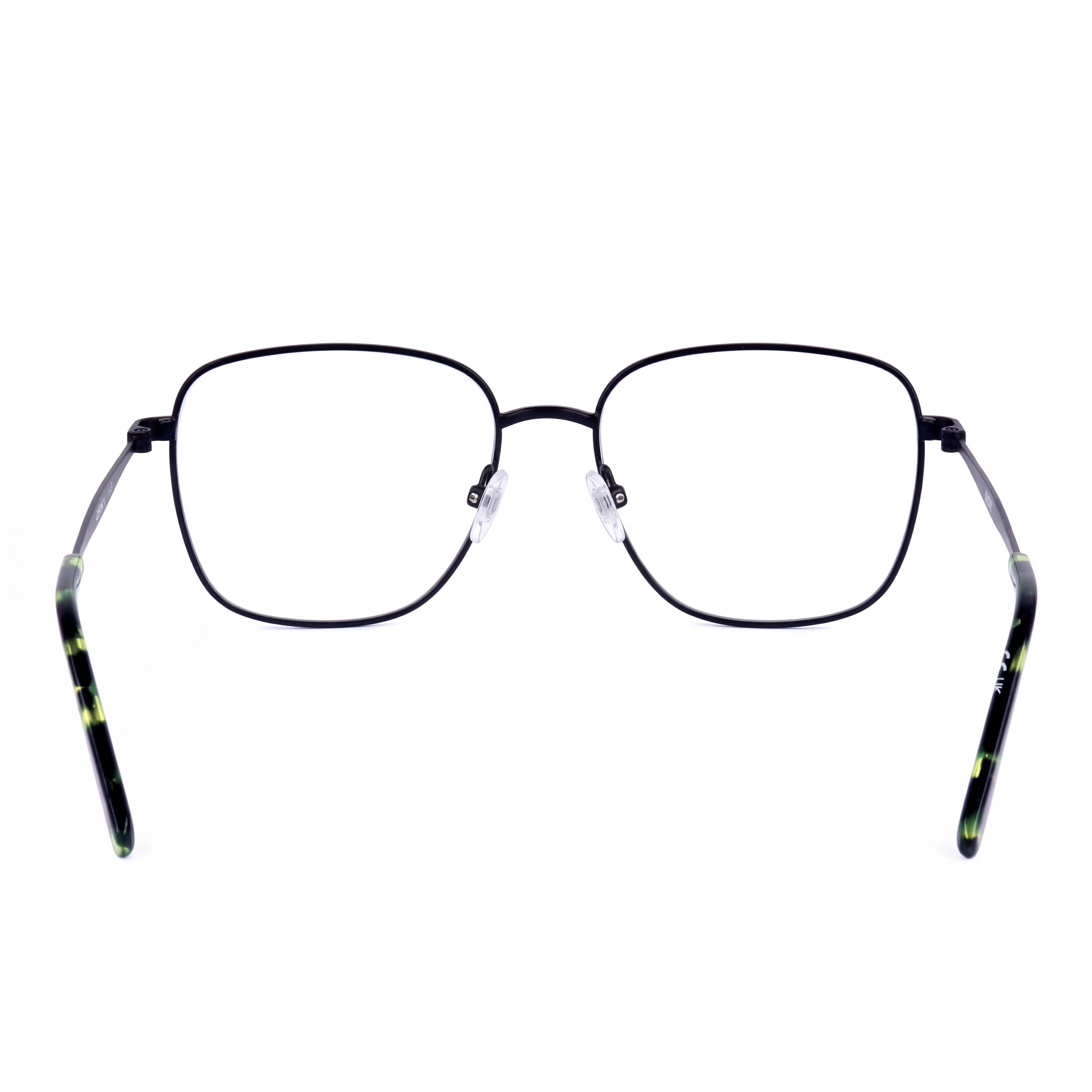 DKNY DK1031 Matte Black Square Eyeglasses Unisex, Propionate, 54mm, Photo 4