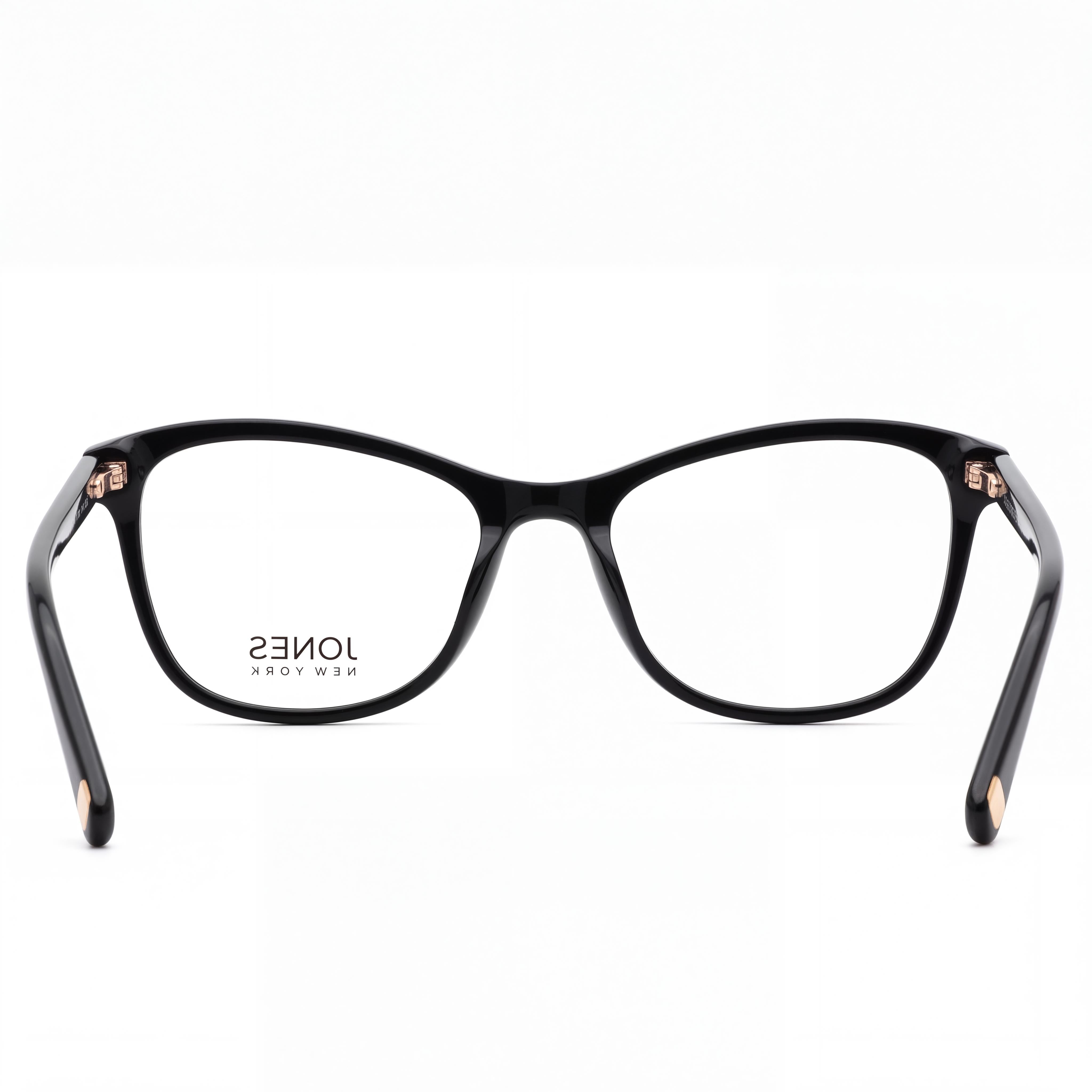 Gafas Jones New York J778 para hombre, montura de plástico negro, lentes de policarbonato polarizadas, tamaño 52-17-140 mm, Photo 3