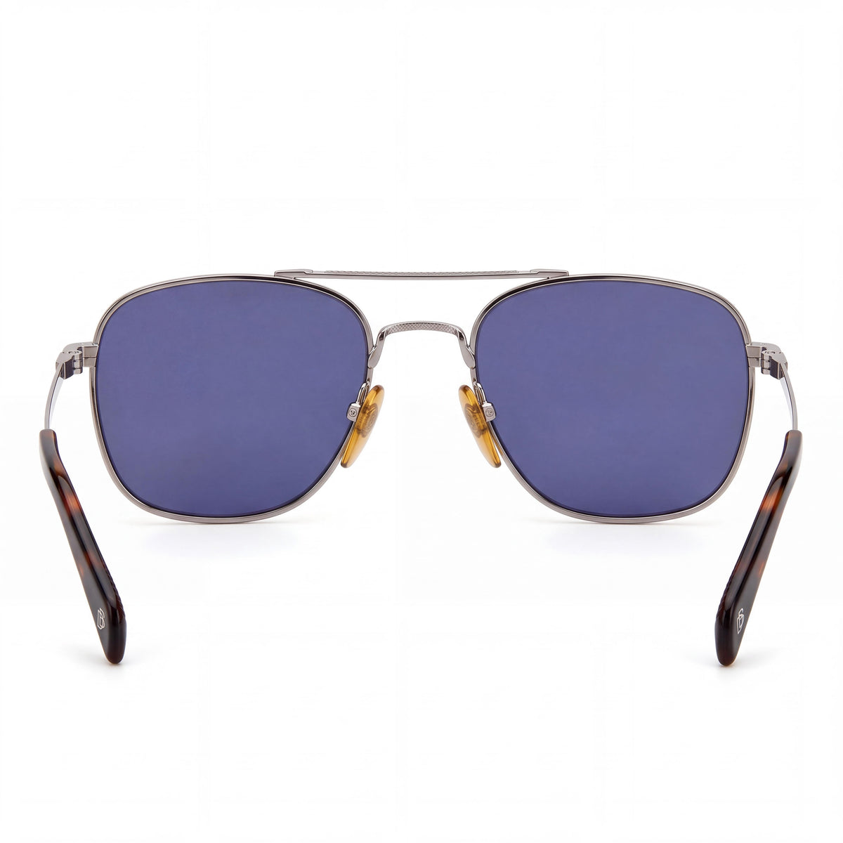 David Beckham Db 7019/S Unisex Ruthenium Frame Blue Lens Metal Navigator UV Protection Sunglasses 55mm, Photo 3