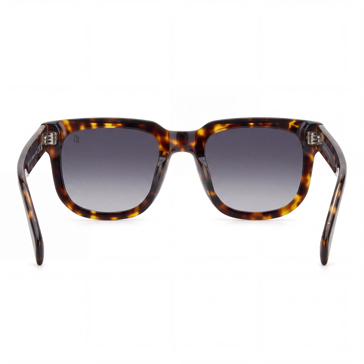 Gafas de sol David Beckham informales de acetato havana para hombre con lentes UV 400 no polarizadas gris oscuro de 52 mm, Photo 3