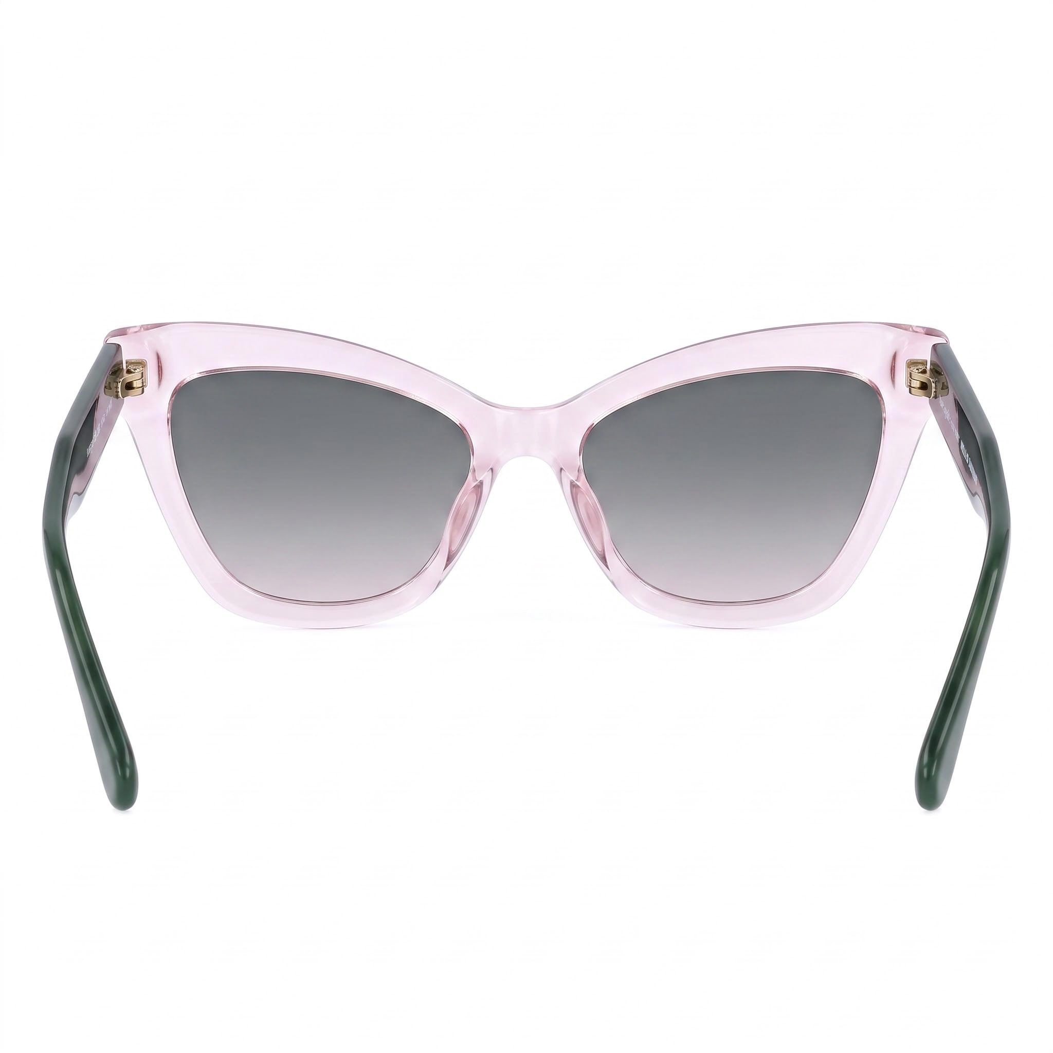 kate spade new york Sustainable Women's ECO ACETATE Pink Sunglasses with UV Protection, Green Pink Lenses, 54mm, Photo 3