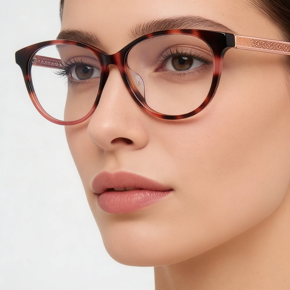 Kate Spade New York Women's Modern Collection Acetate Havana Frame Non-Polarised Sunglasses 53mm