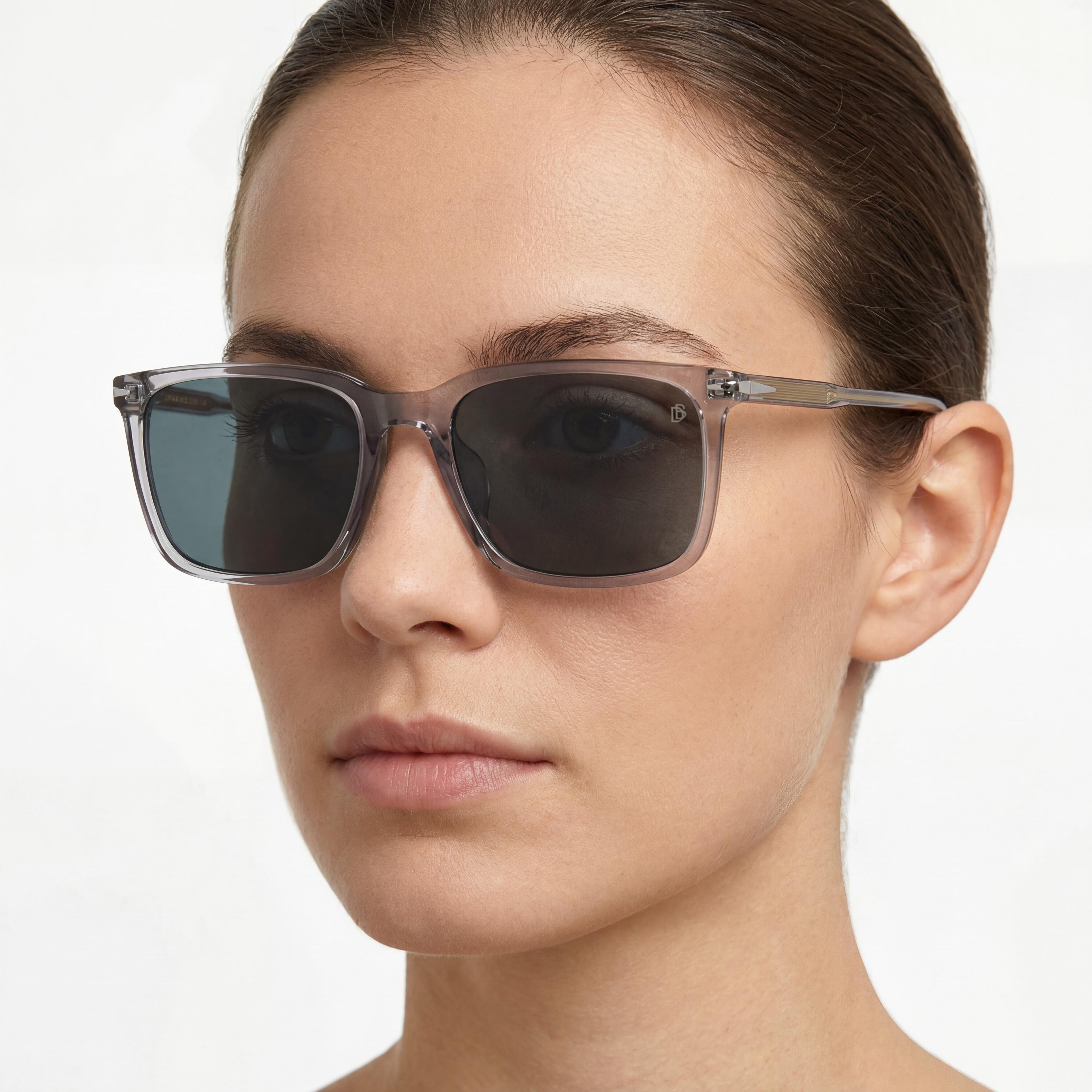 David Beckham Db 1163/F/S Women's Optical Frame, Frame Color Gray, Frame Material Acetate, Plastic Lenses, 58mm Lens Width, Photo 4