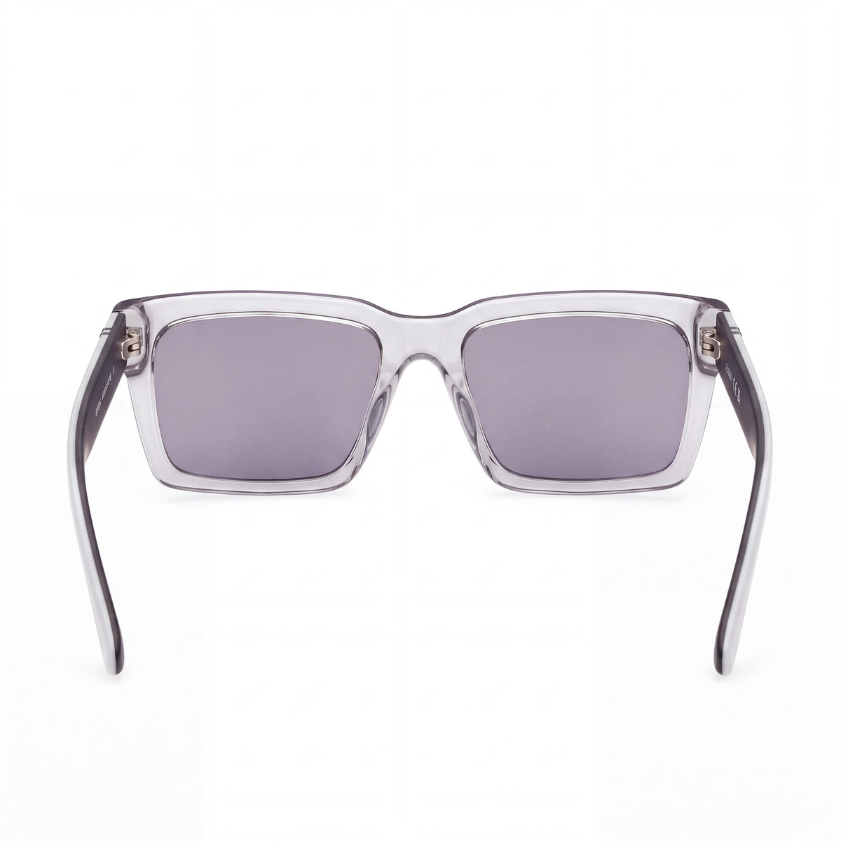 GUESS GU00121  Women's Shiny Grey Injected Frame Sunglasses, Multicolor Lenses, UV Protection, 56mm, Photo 3