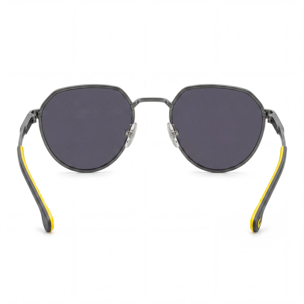 CARRERA DUCATI Men's Casual Metal Frame Sunglasses, Matte Dark Ruthenium, Polycarbonate Lenses, 52mm
