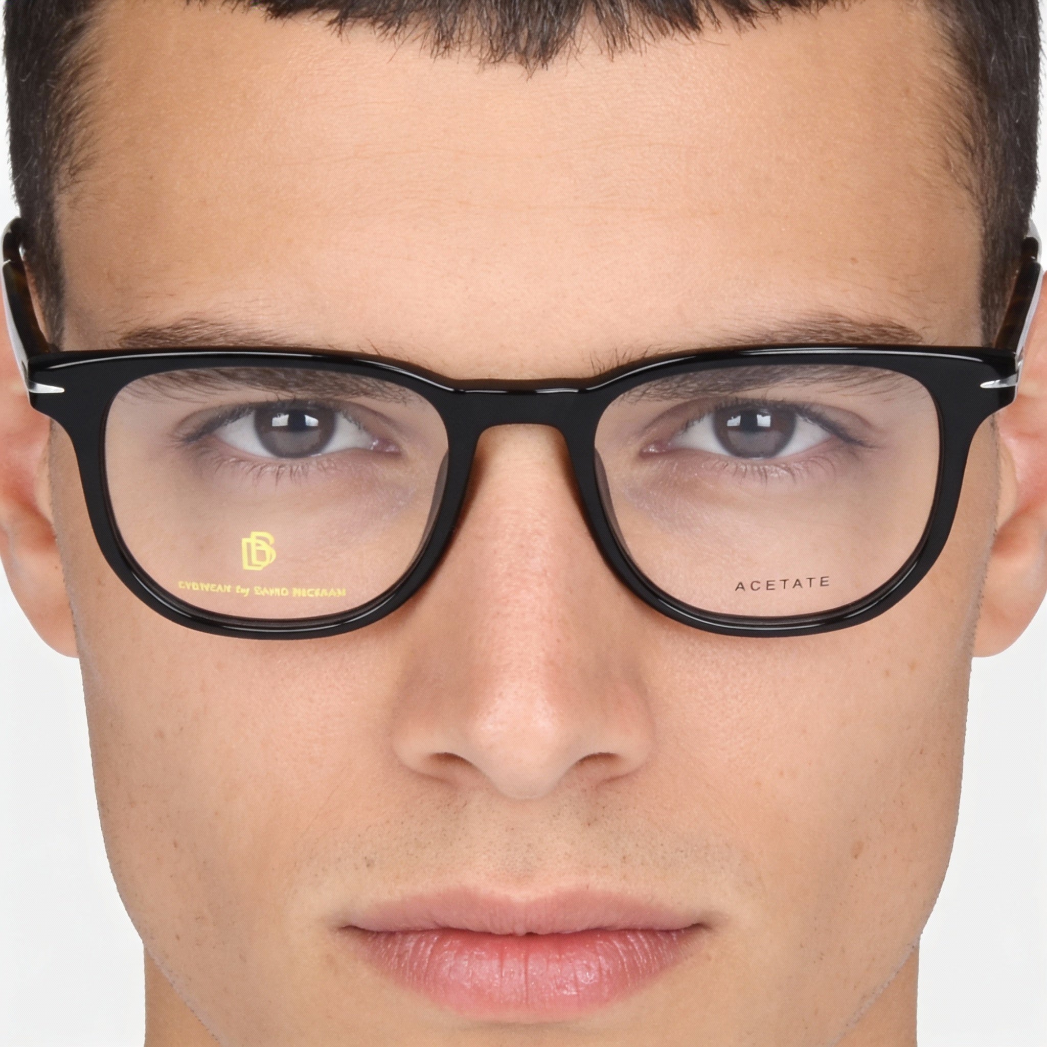 Gafas de sol David Beckham DB 1123 para hombre, estilo casual, de plástico, color negro, estilo Havana, 50 mm, Photo 3