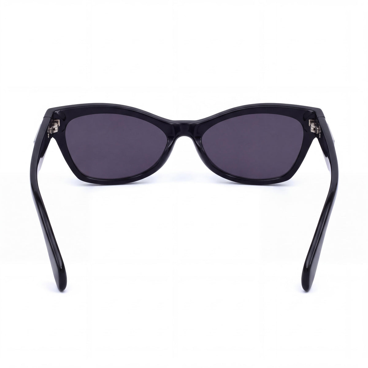 adidas Gafas de sol clásicas para mujer, armazón de plástico negro brillante, lentes ahumadas de 54 mm, Photo 3