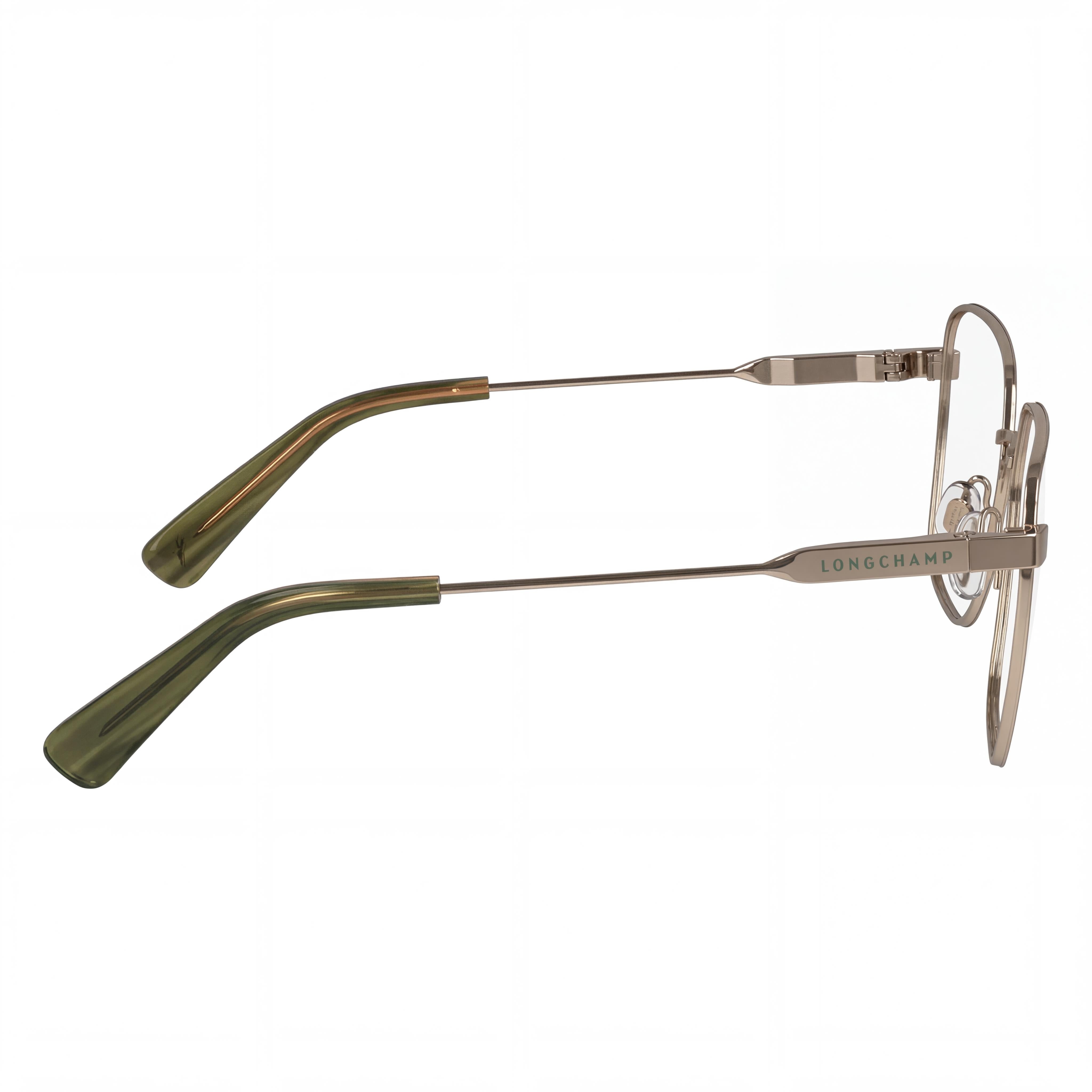 Longchamp LO2164 Rose Gold Rectangle Eyeglasses for Women, 52mm, Photo 3