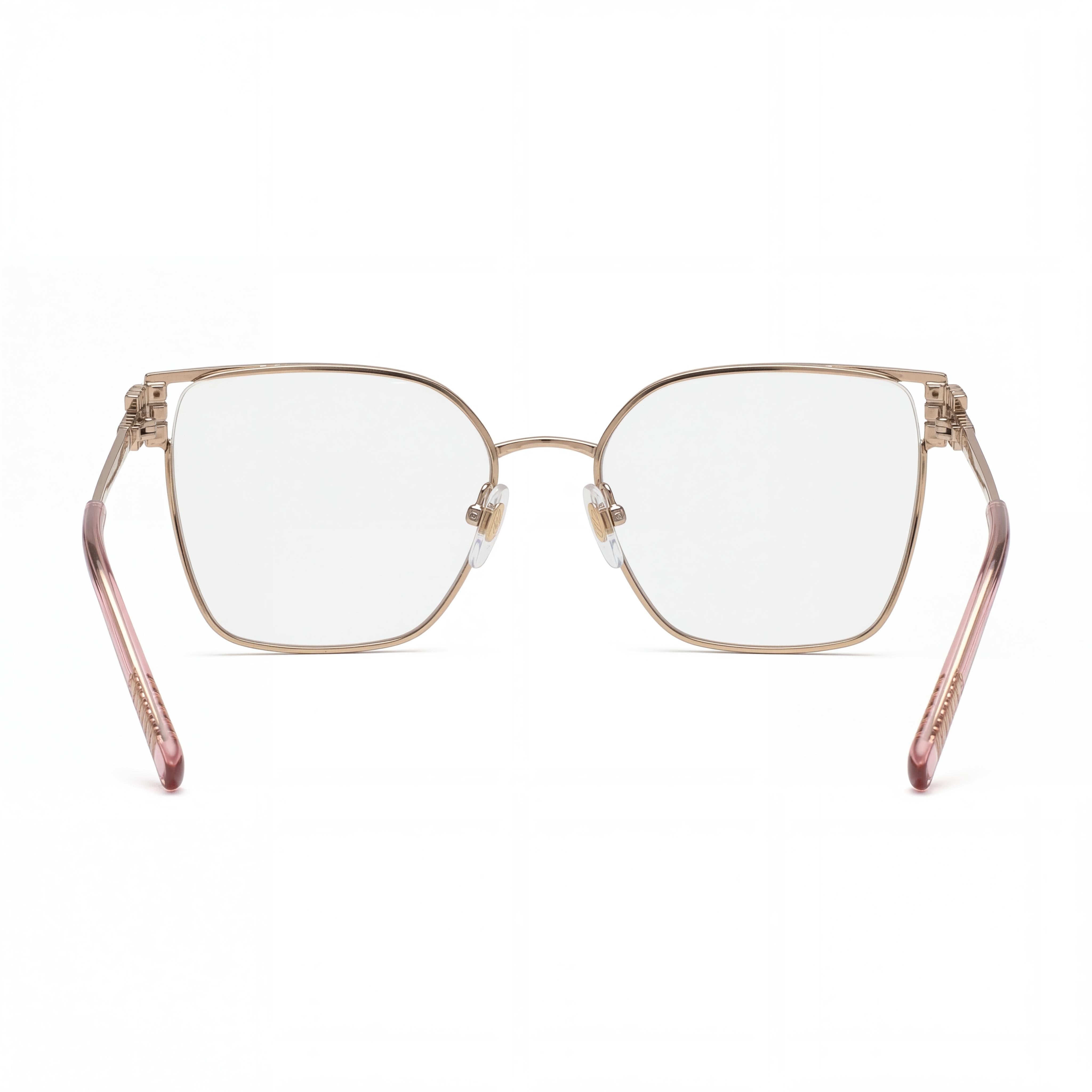 Gafas de Lujo Unisex Chopard, Montura de Acetato, Cobre Dorado Brillante, Ancho de Lente 54mm, Puente 17mm, Patilla 140mm, Photo 4
