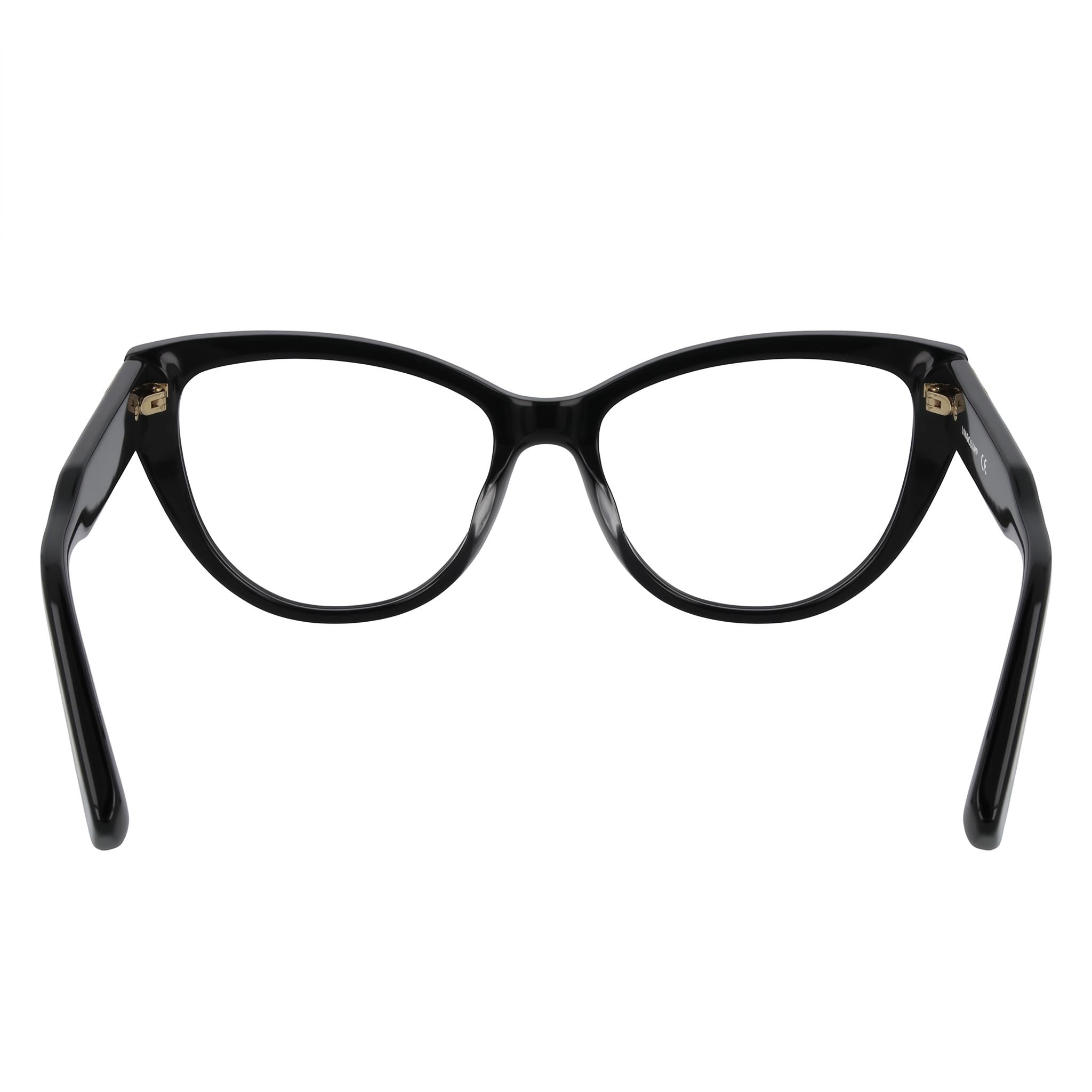 Gafas Longchamp Lo2771 para mujer, montura de plástico negro con lentes de 52 mm, puente de 16 mm, patillas de 140 mm, Photo 3