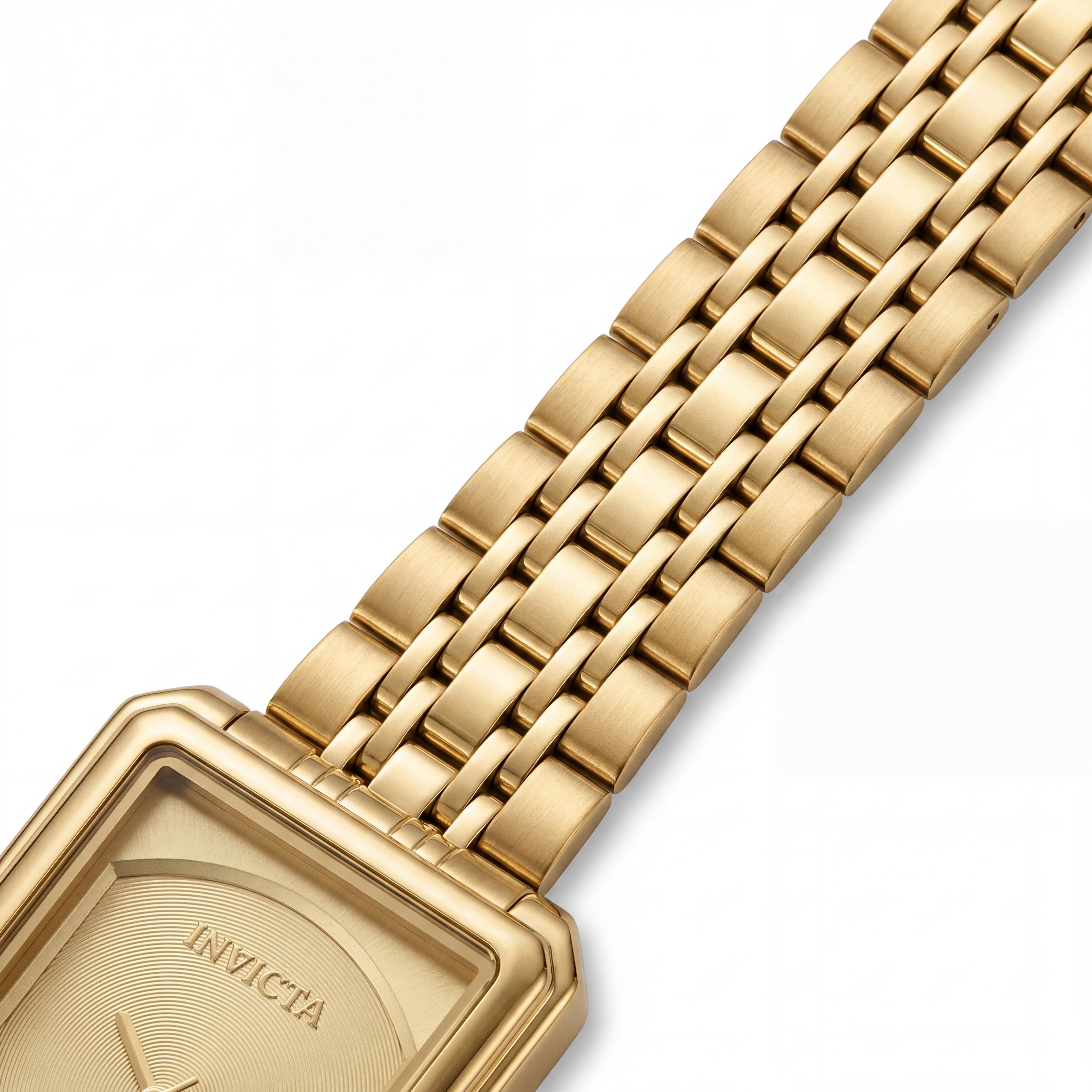 Reloj de cuarzo Invicta Wildflower 69323 para mujer con caja dorada de 26 mm, brazalete de acero inoxidable y resistencia al agua, Photo 2