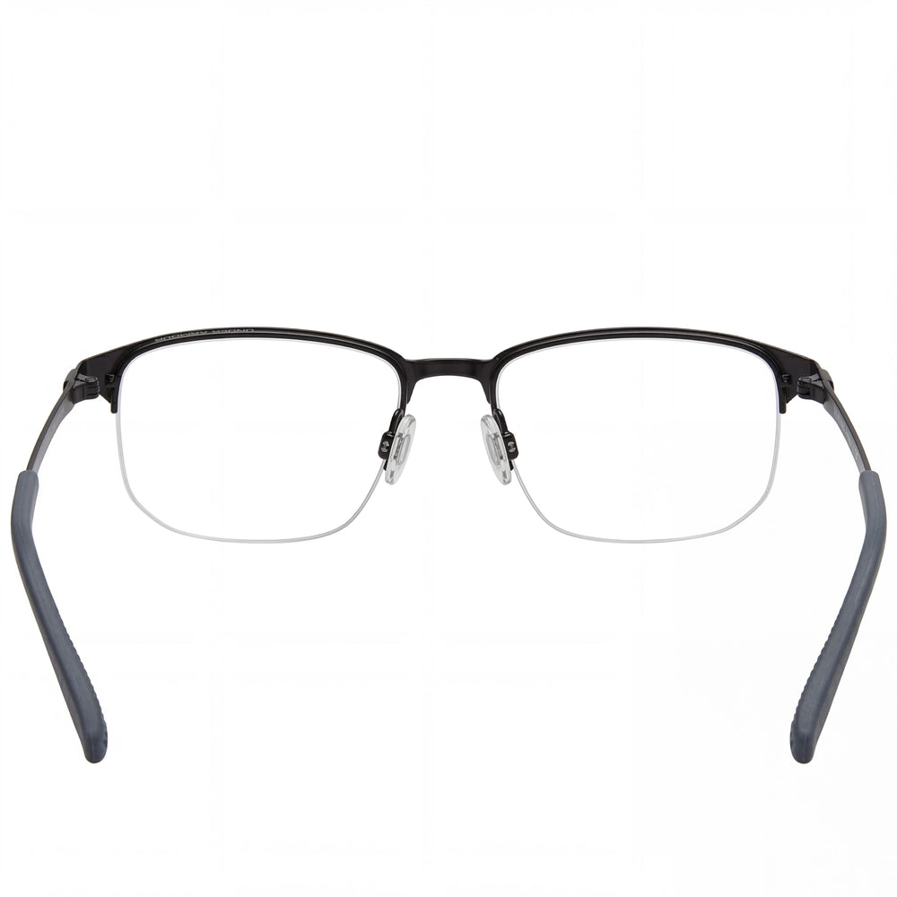 Under Armour Modern Unisex Stainless Steel Frame Polycarbonate Lens Matt Black Sunglasses 56mm