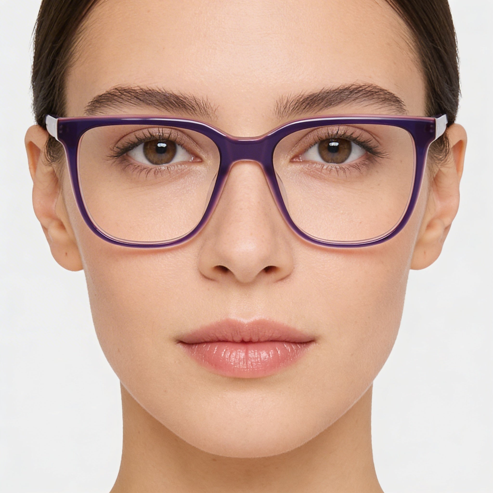 Nike Modern Women's Acetate Non-Polarized Sunglasses Milky Grape Laminate 53mm, Photo 5