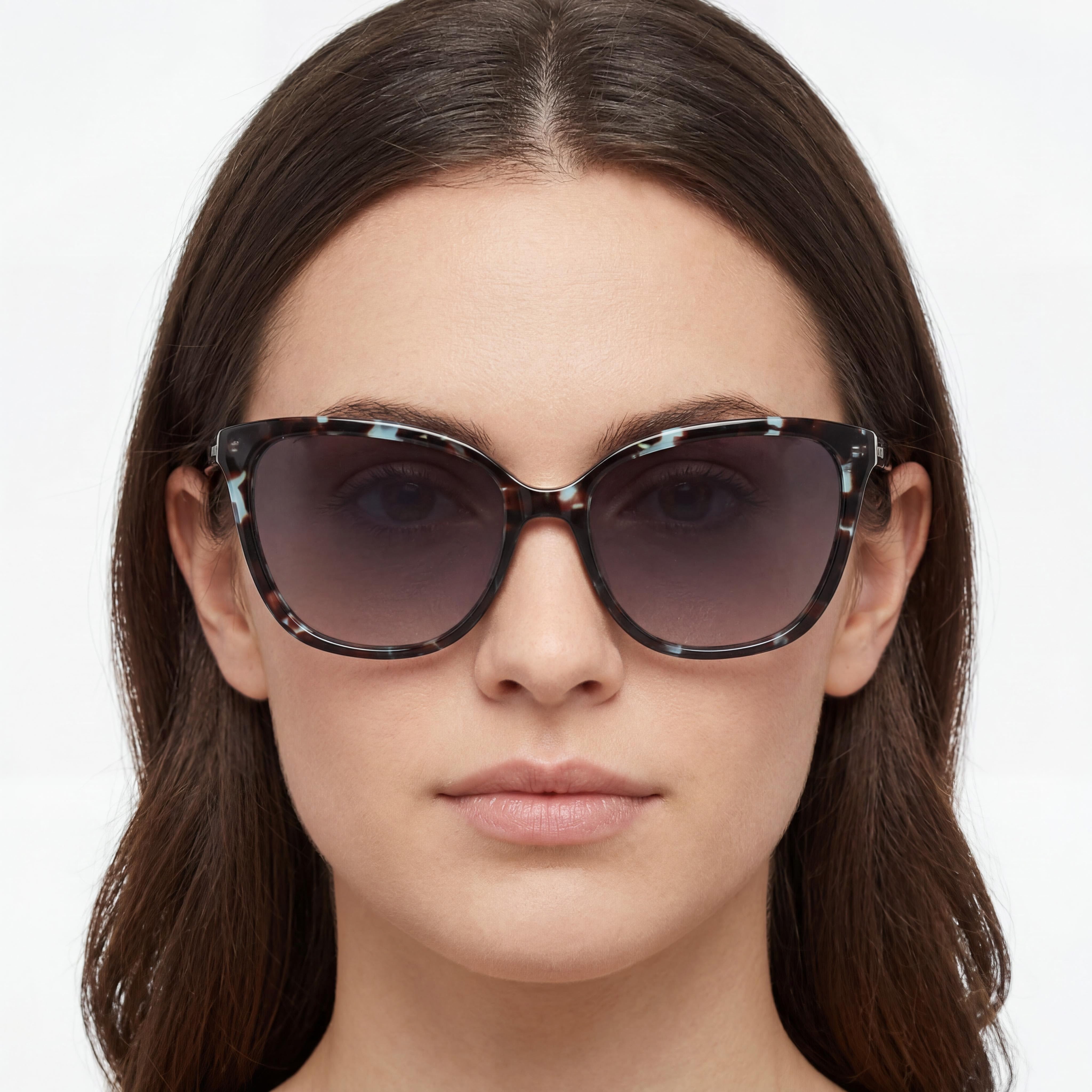 Nine West Classic Women's Acetate Frame Sunglasses, Stainless Steel Color, 58mm, UV Protected, Photo 5