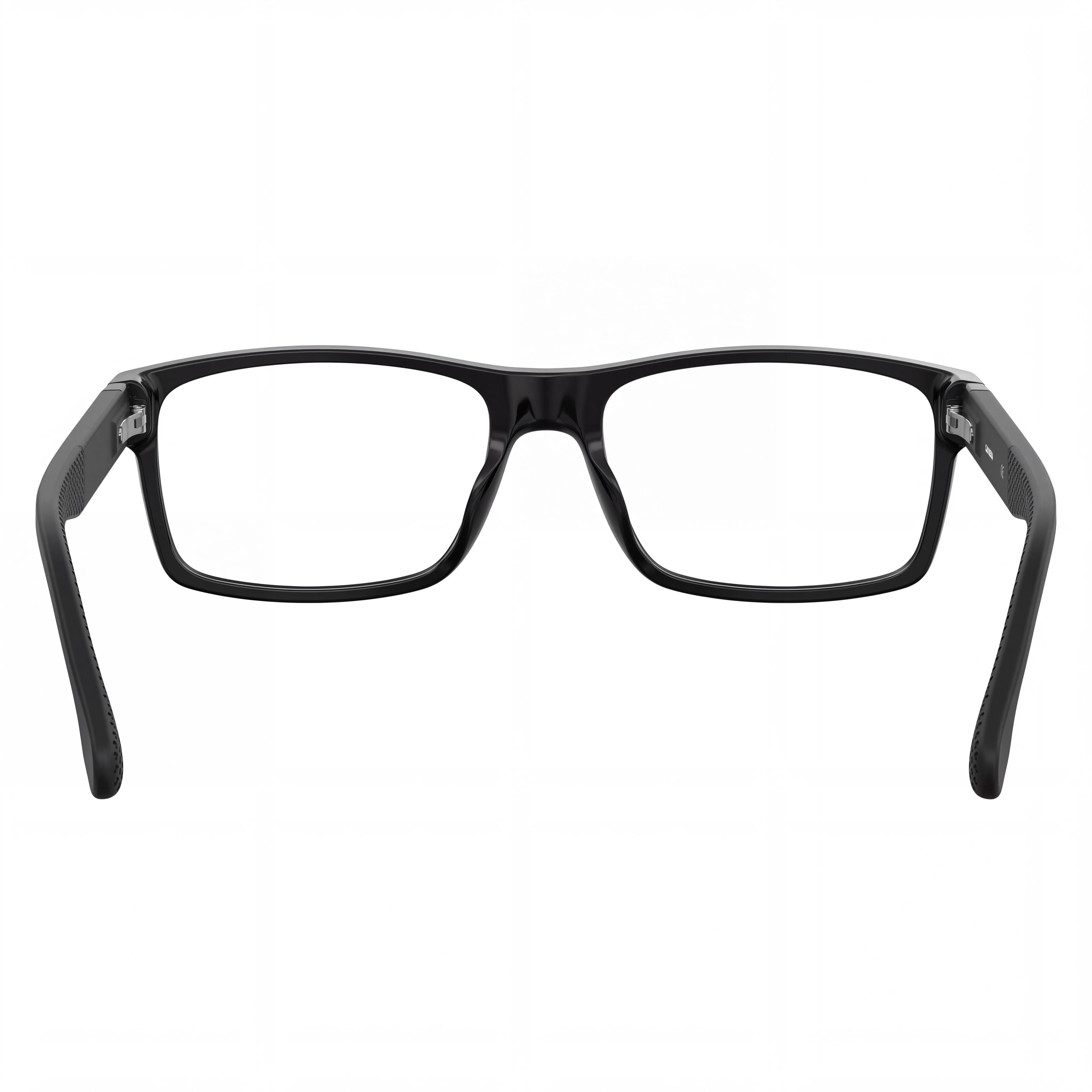 Carrera 8852 Men's Black Plastic Frame Non Eyeglasses with Black Demo Lenses 57mm, Photo 4