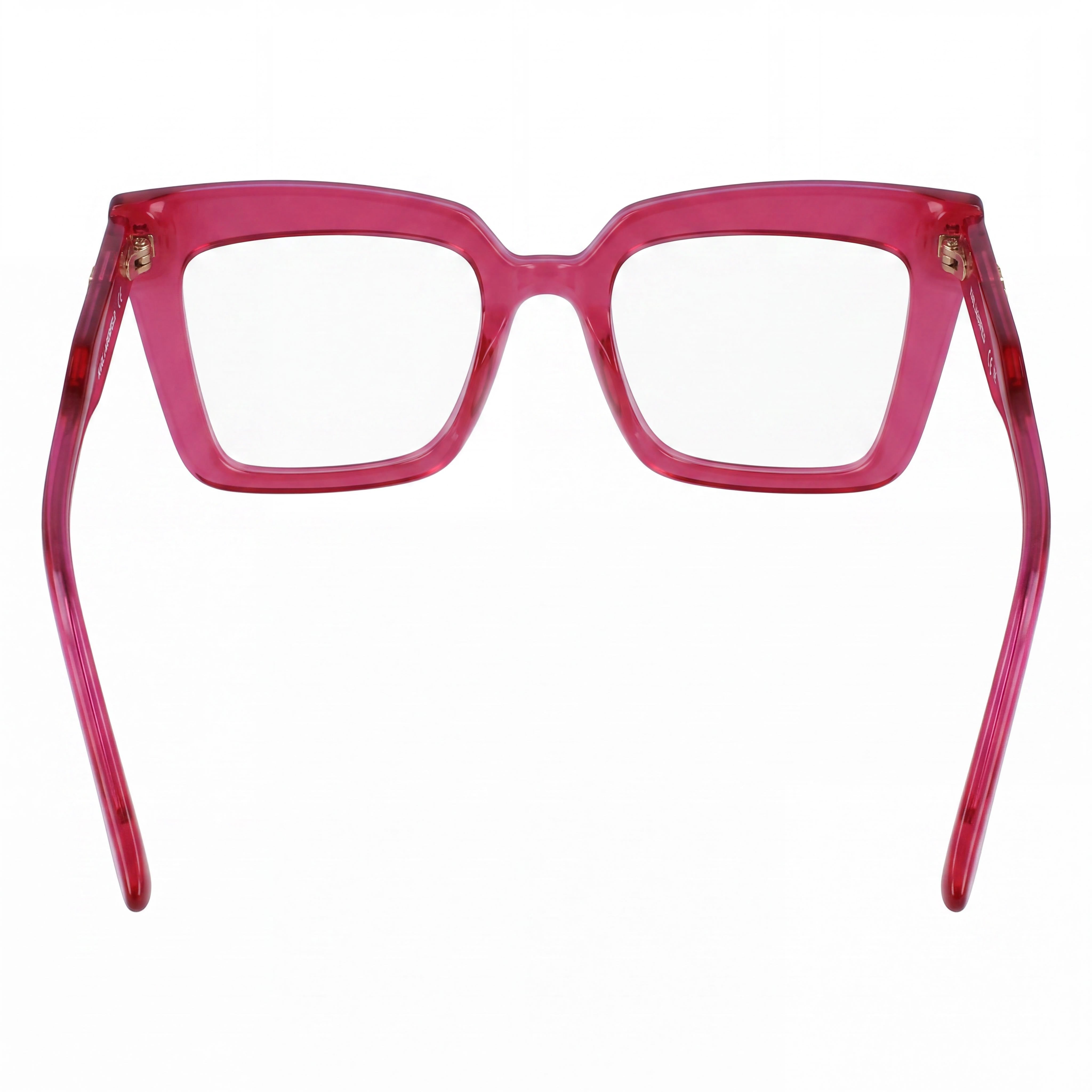 Gafas de sol Karl Lagerfeld Modern para mujer con montura inyectada color cereza, lentes de policarbonato, 51 mm de ancho de lente, Photo 4