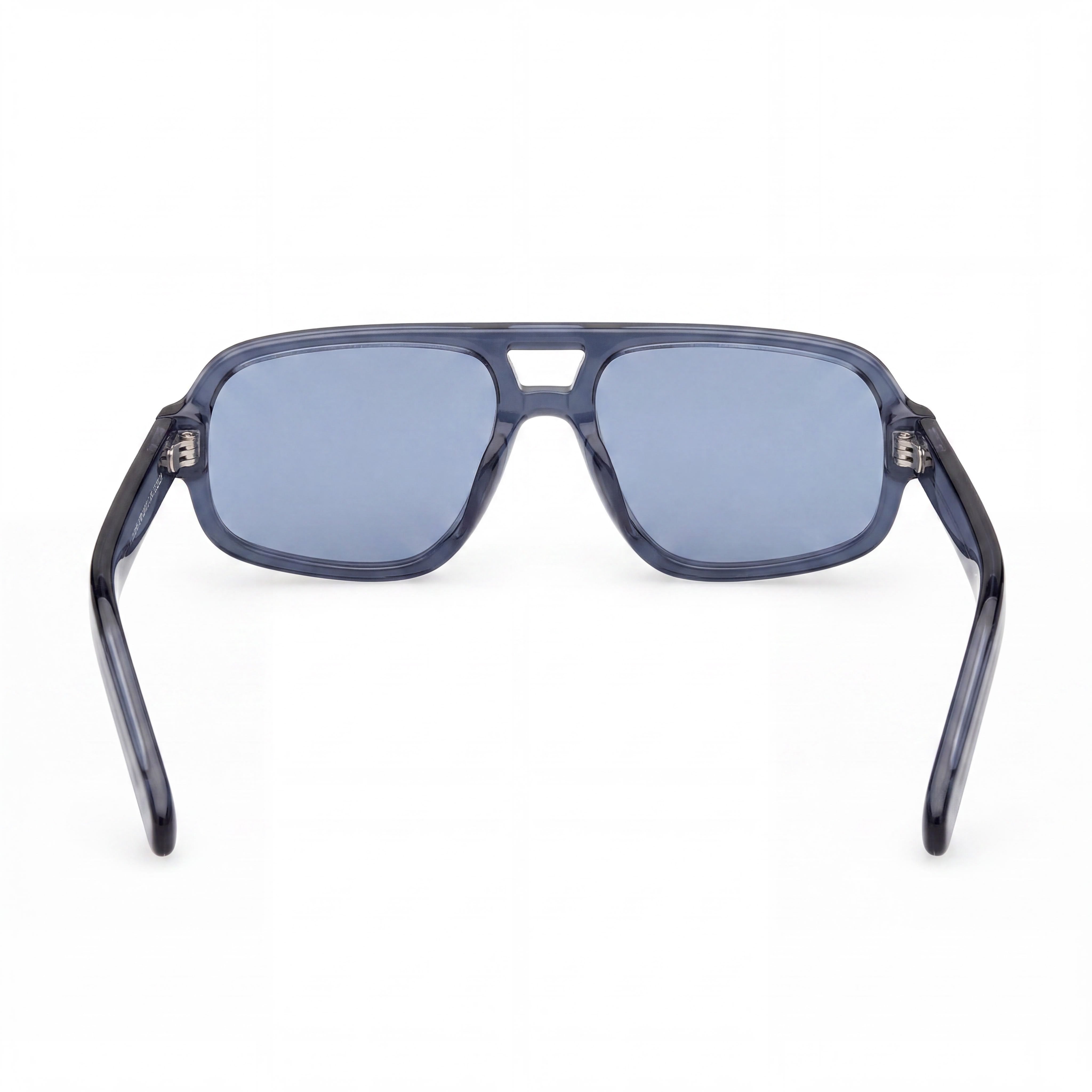 adidas Originals Or0134 Men's Blue Plastic Frame UV 400 Polycarbonate Non-Polarized Eyewear 55mm, Photo 4
