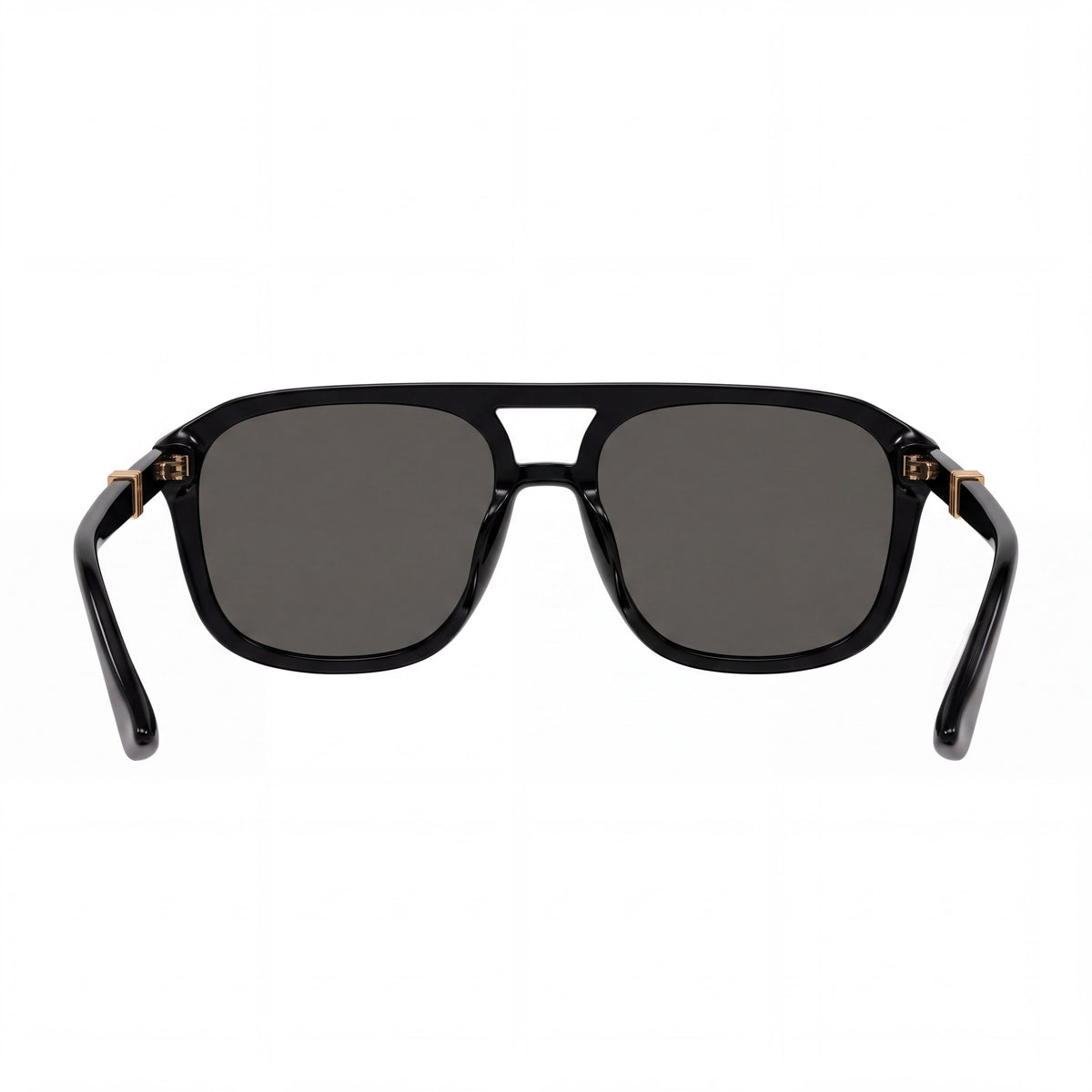 Gafas de sol unisex Gucci GG1494S-001 con montura de plástico gris negro y lentes grises no polarizadas de 57 mm, Photo 3