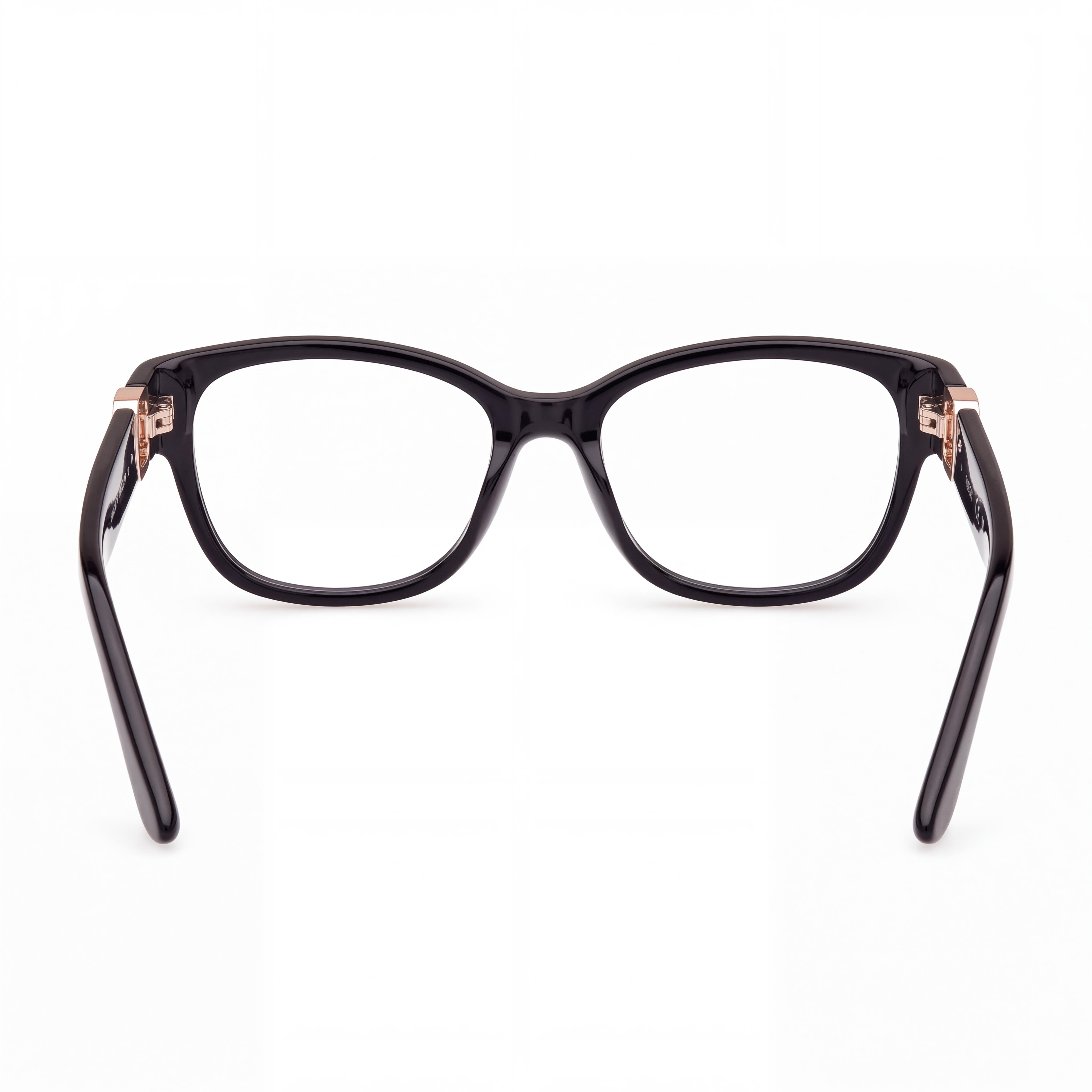Gafas GUESS Gu50120 para mujer, armazón de plástico negro con lentes de policarbonato, ancho de lente 52 mm, puente 16 mm, patilla 140 mm, Photo 2