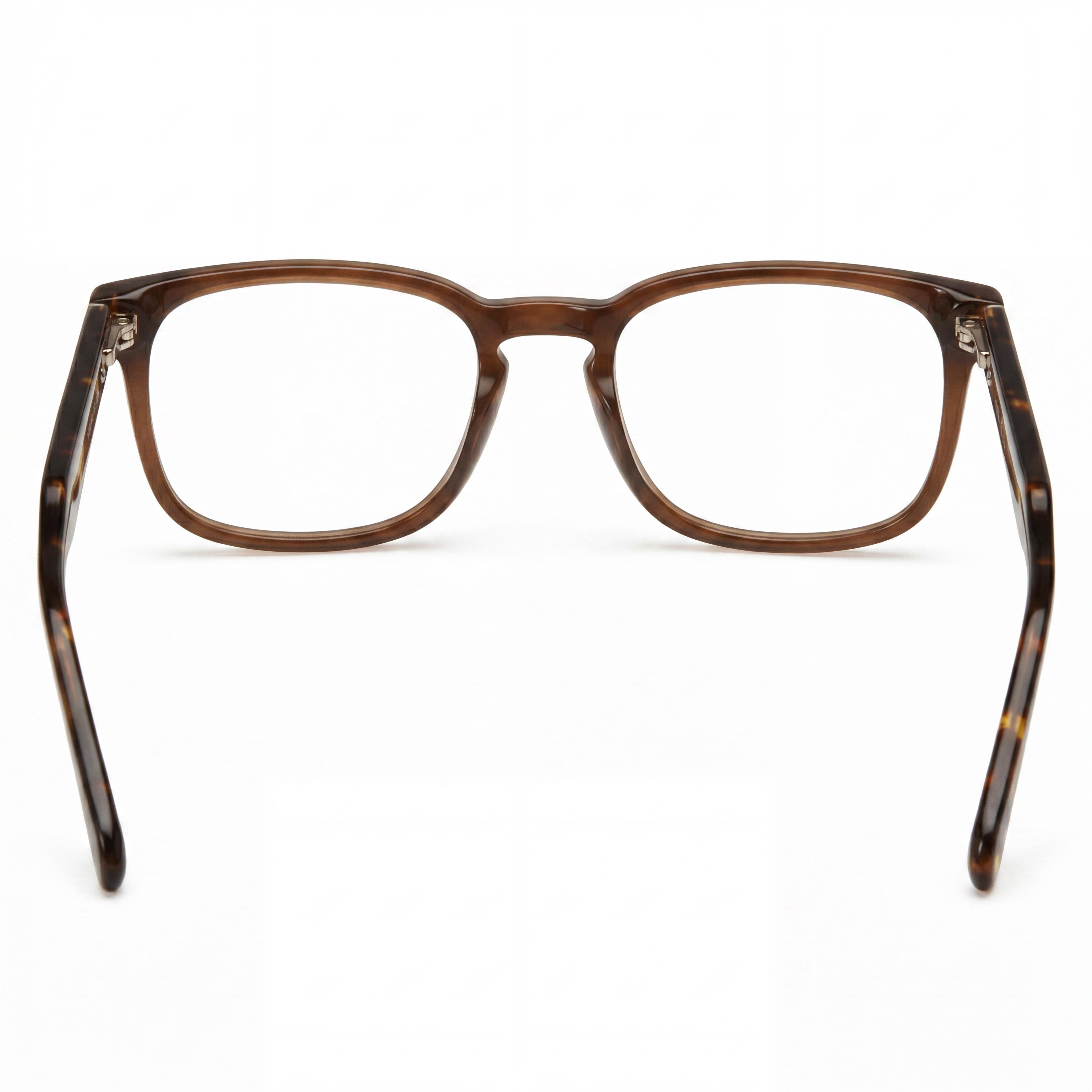 Montura de gafas de acetato para mujer Fossil 7014, color marrón cristal, ancho de lente de 51 mm, puente de 20 mm, patilla de 145 mm, Photo 2