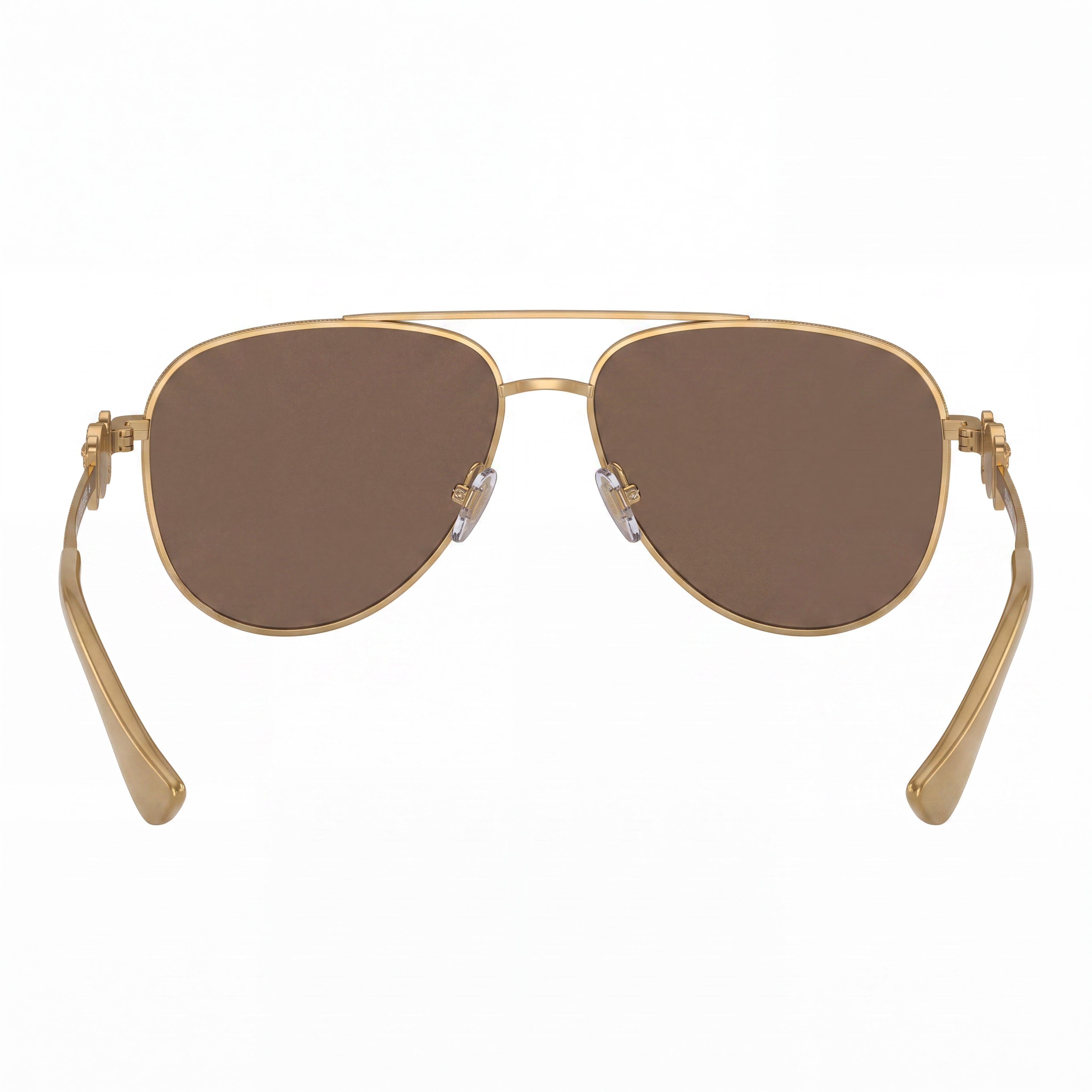 Versace Contemporary Unisex Multi-Coloured Metal Full Rim Brown Mirror Lens UV Protected Sunglasses 52mm, Photo 4