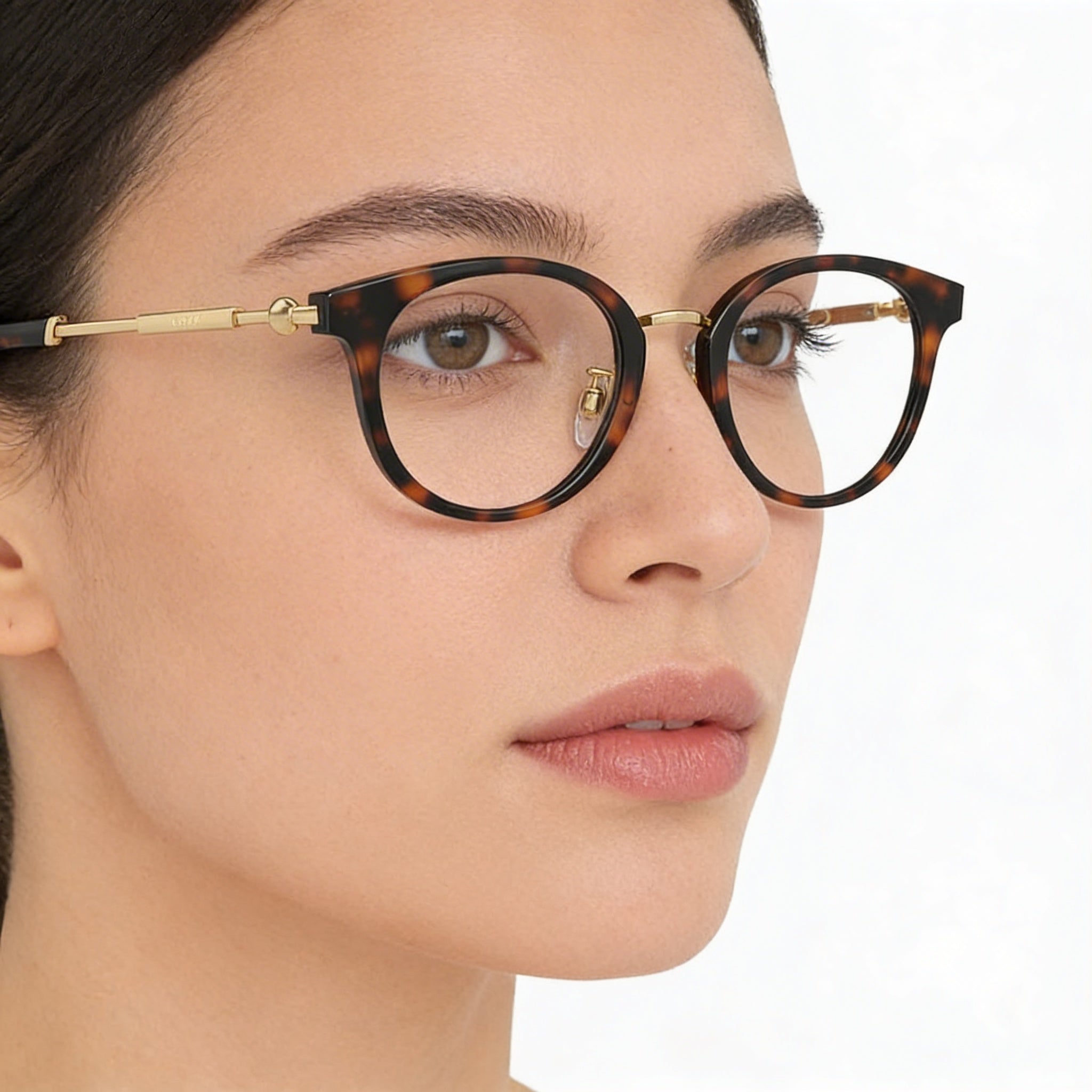 BURBERRY Be 2413d Women's Injected Dark Havana Eyeglasses 48mm, Photo 5