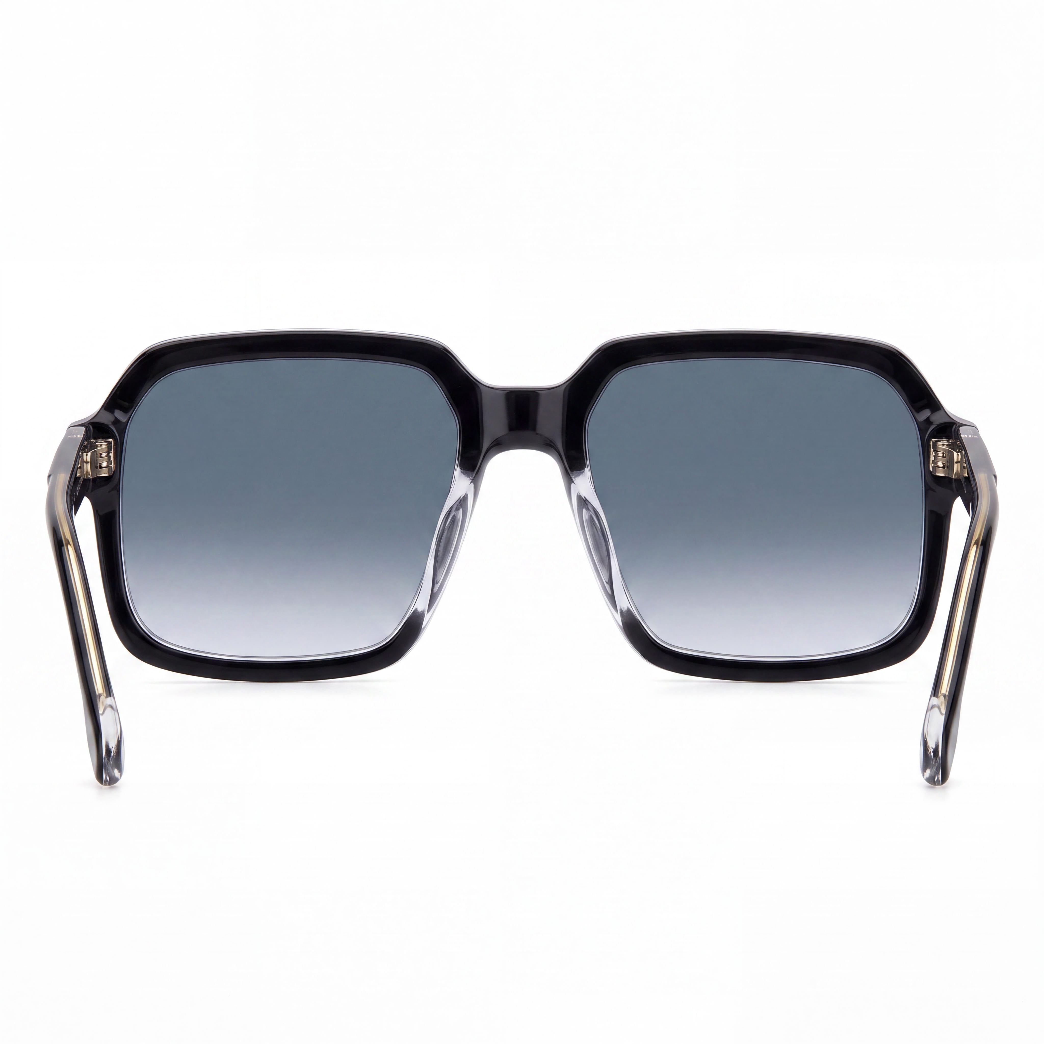 Carrera Women's Victory C 08/S Square Black Crystal Polyamide Dark Blue Shaded 56mm Sunglasses, Photo 3